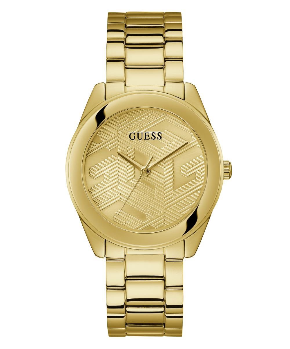 GUESS Stainless Steel Analog Champagne Dial Womens Watch-Gw0606L2, Band Color-Gold (B0CCPG5H77) Amazon Price History, Amazon Price Tracker