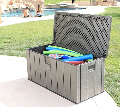 Image of LIFETIME Outdoor Storage Box, 150 Gallon