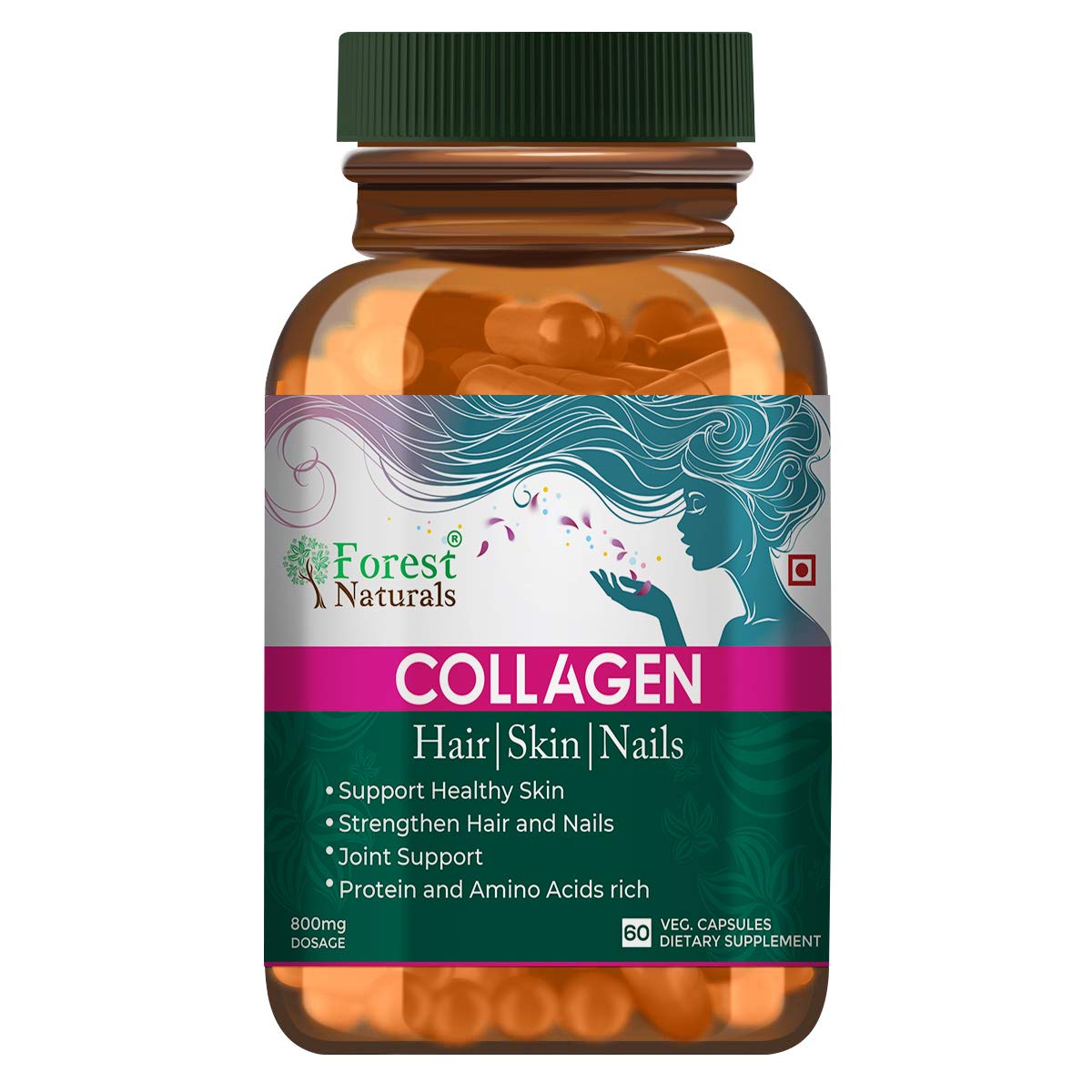 See full amazon price history chart for Forest Naturals Collagen Supplement for Healthy & Shiny Hair | Strong Nails | Optimal Skin | Joint Care | 60 Veg Capsules Pack of 1 Forest Naturals Collagen Supplement for Healthy & Shiny Hair | Strong Nails | Optimal Skin | Joint Care | 60 Veg Capsules Pack of 1 (B08H3XQGTG) Amazon Price History, Amazon Price Tracker