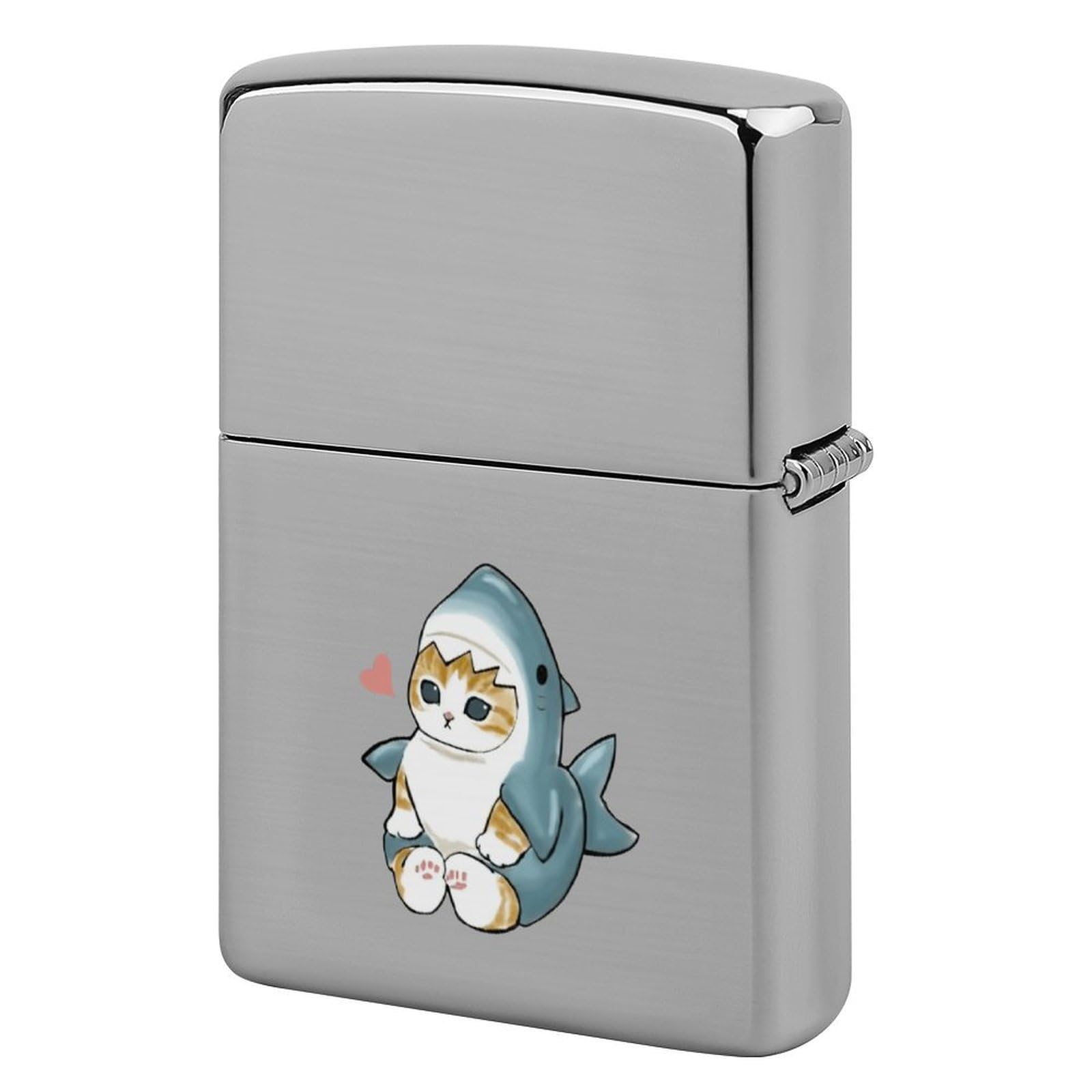 Amazon.co.jp: 銅製ライターケース 銅製Mofusand サメ×にゃん Zippo
