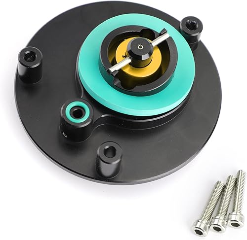 Miniatura 6 de Areyourshop Tapa de depósito de gasolina sin llave para Yamaha YZF-R1 2004-2017, YZF-R6 2003-2016, FJ-09MT-09 Tracer 2013-2016, FJR 1300 2006-2016,