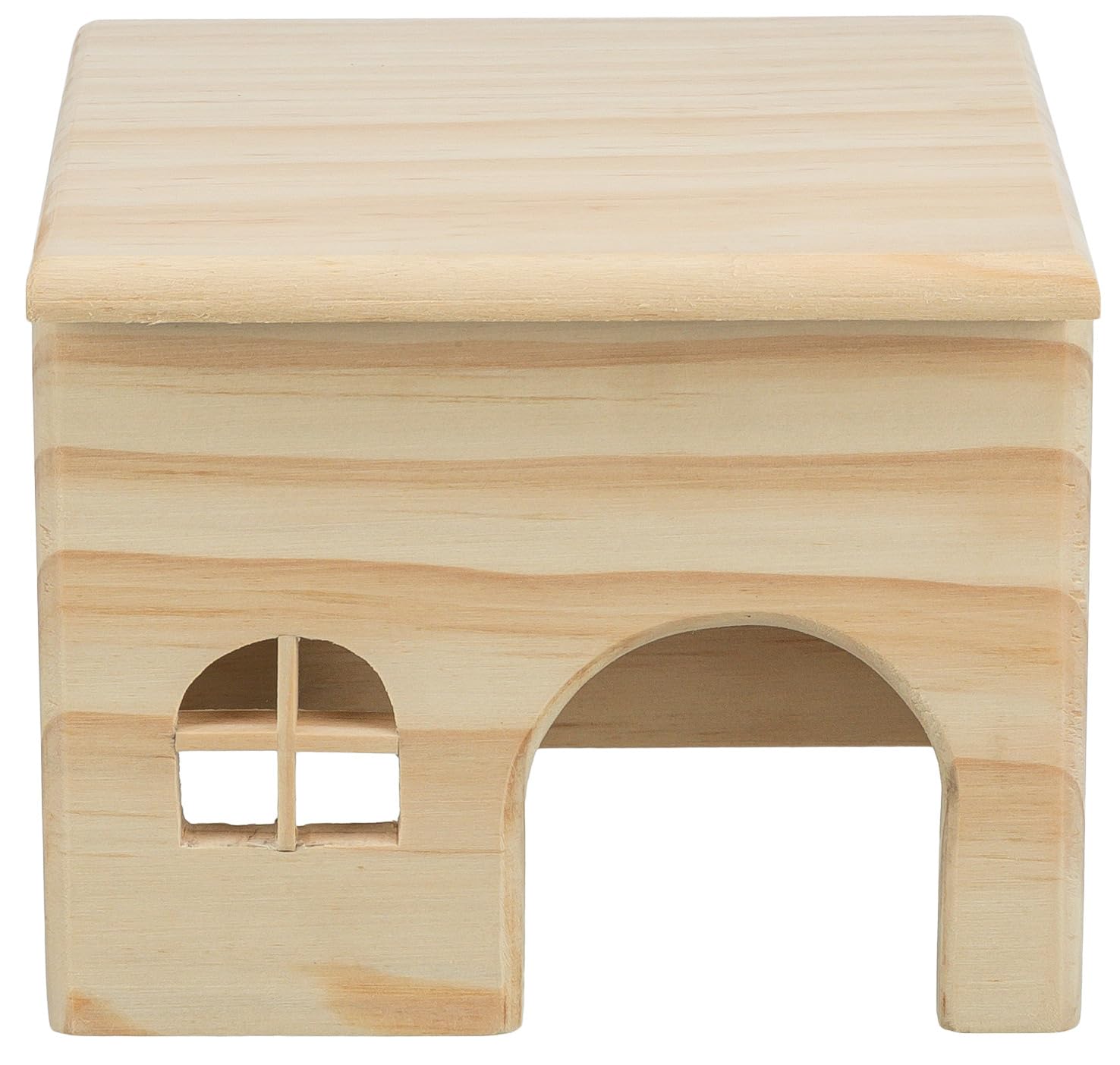 TRIXIE - Casa in Legno per criceti, 15 x 12 x 15 cm