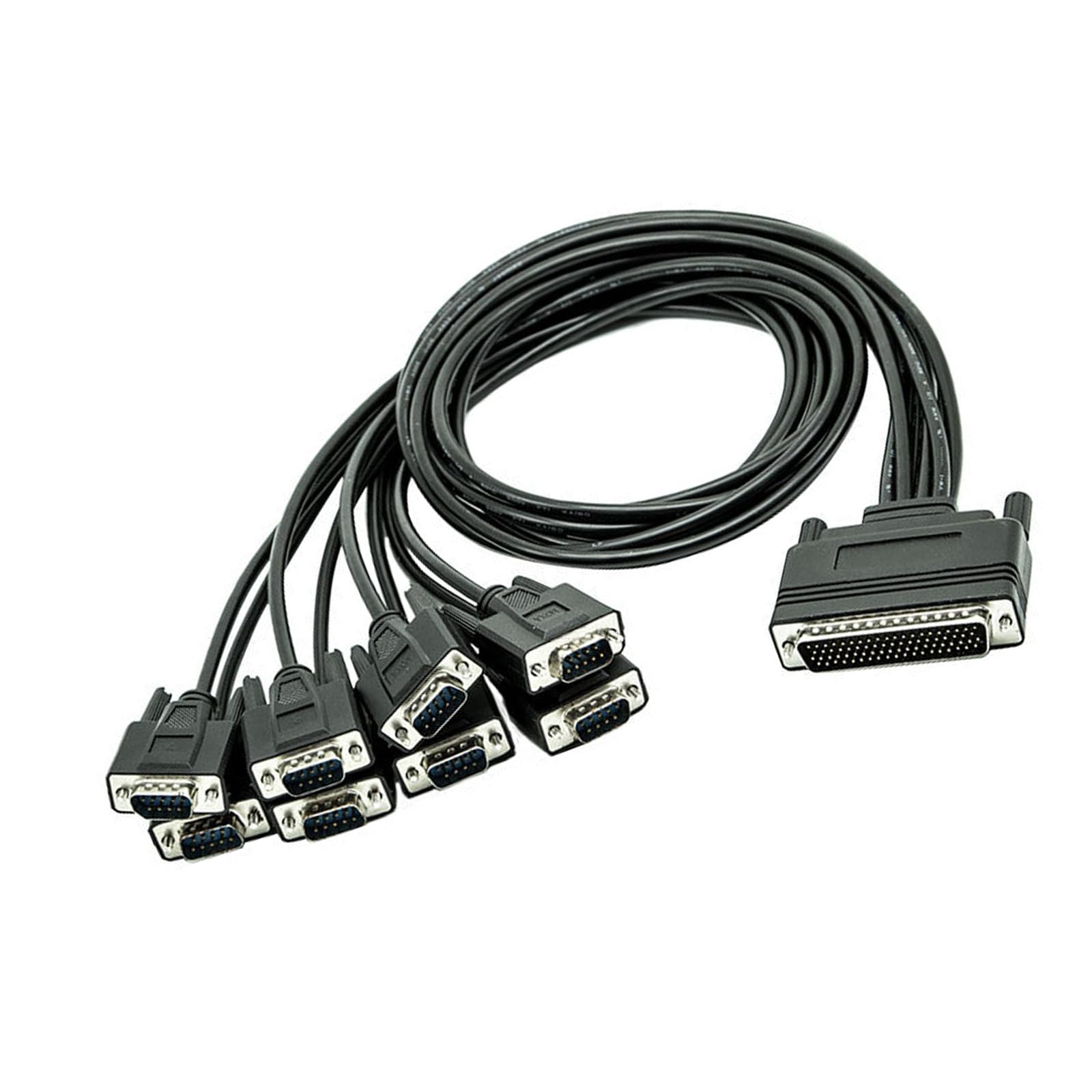 Scheda adattatore da PCIe a DB9 a 8 porte, convertitore RS232 ad alta velocità per trasferimento dati industriali e laboratori server
