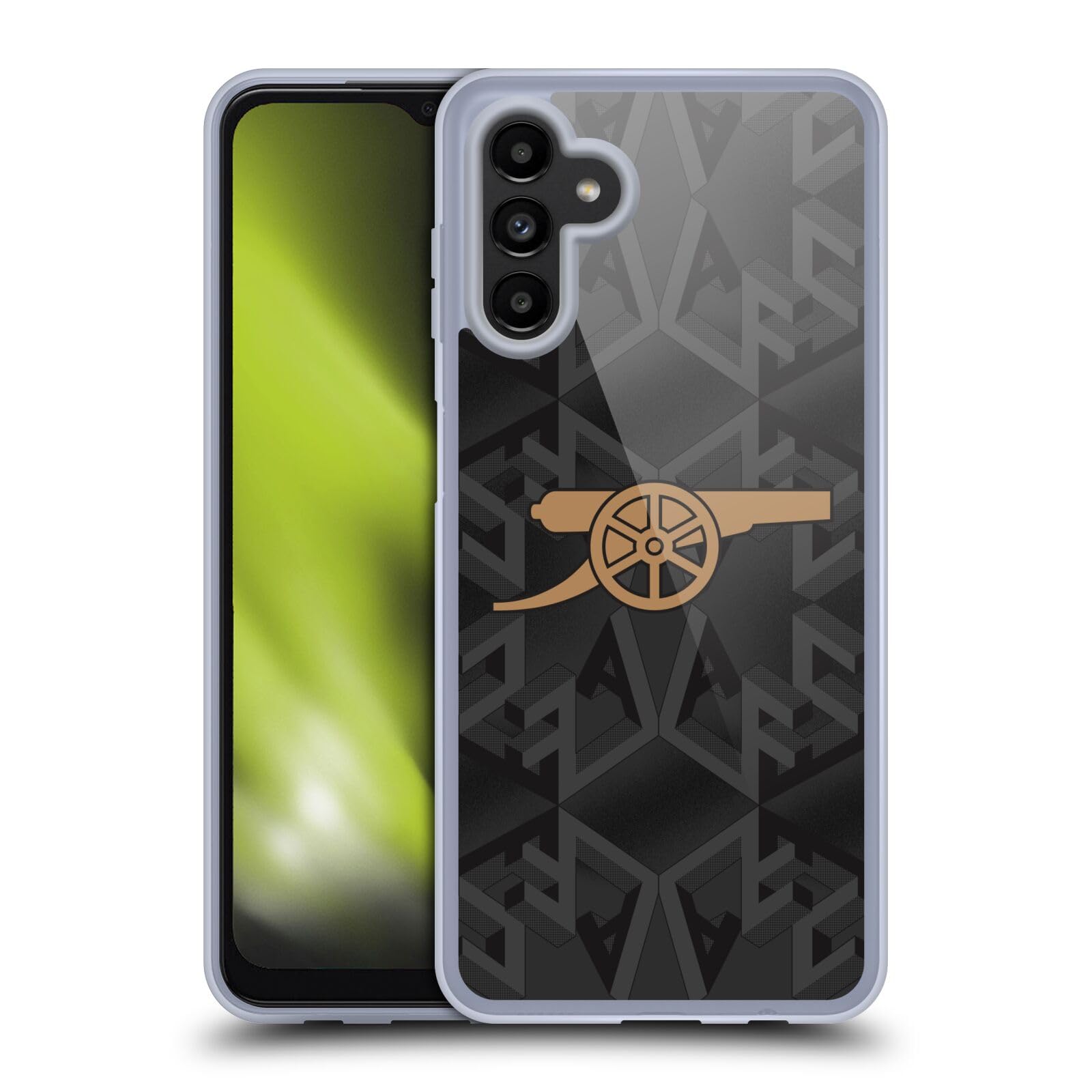 Head Case Designs Officially Licensed Arsenal FC Away 2022/23 Crest Kit Gel Case [Military Grade Protection] Compatible With Samsung Galaxy A13 5G (2021)