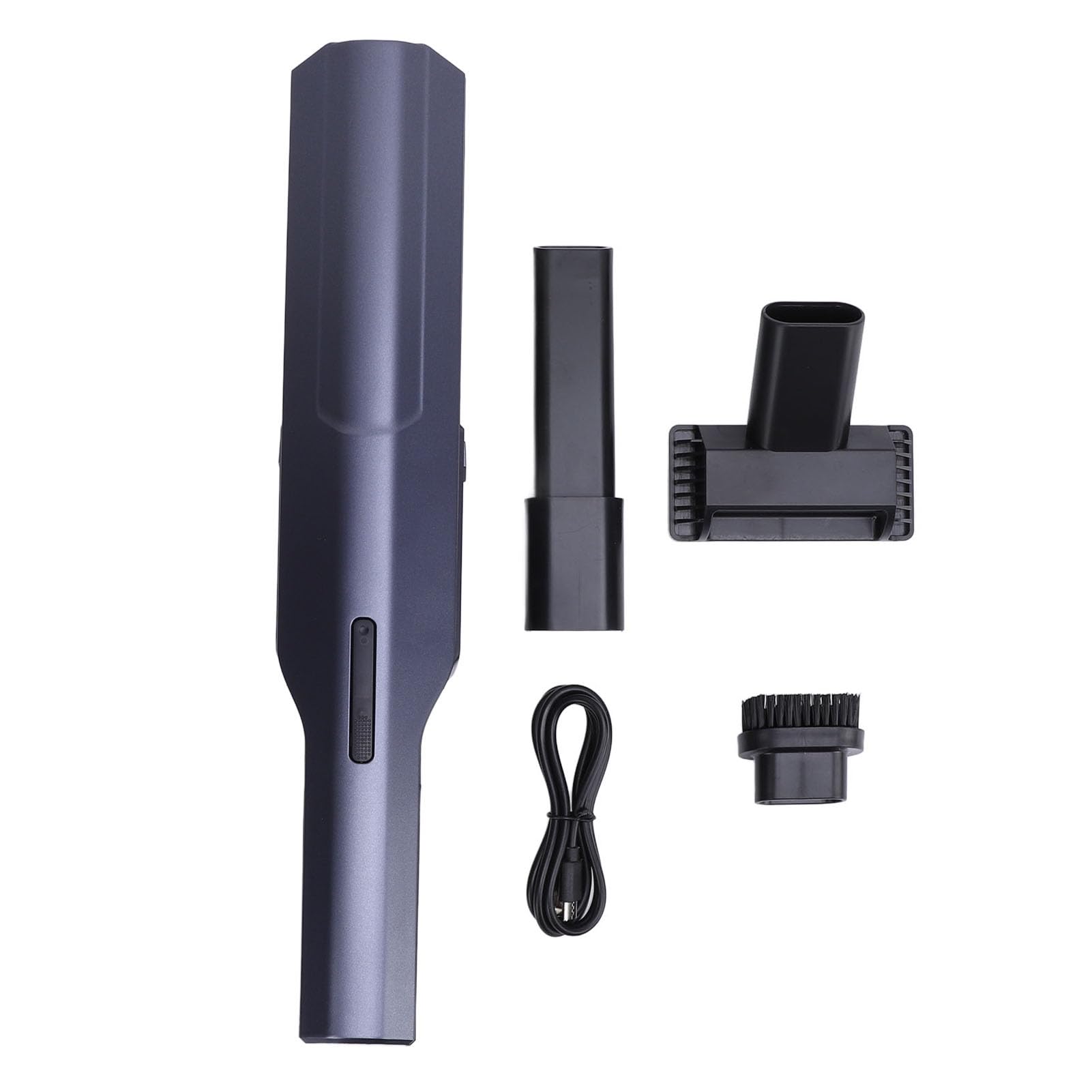Yosoo Health Gear Aspiradora de Mano, Aspiradora de Coche Inalámbrica con Motor Sin Escobillas, Succión de 80 W, Batería de 2000 MAh, 3 Boquillas, Limpiador ABS Portátil para Interior de Coche,