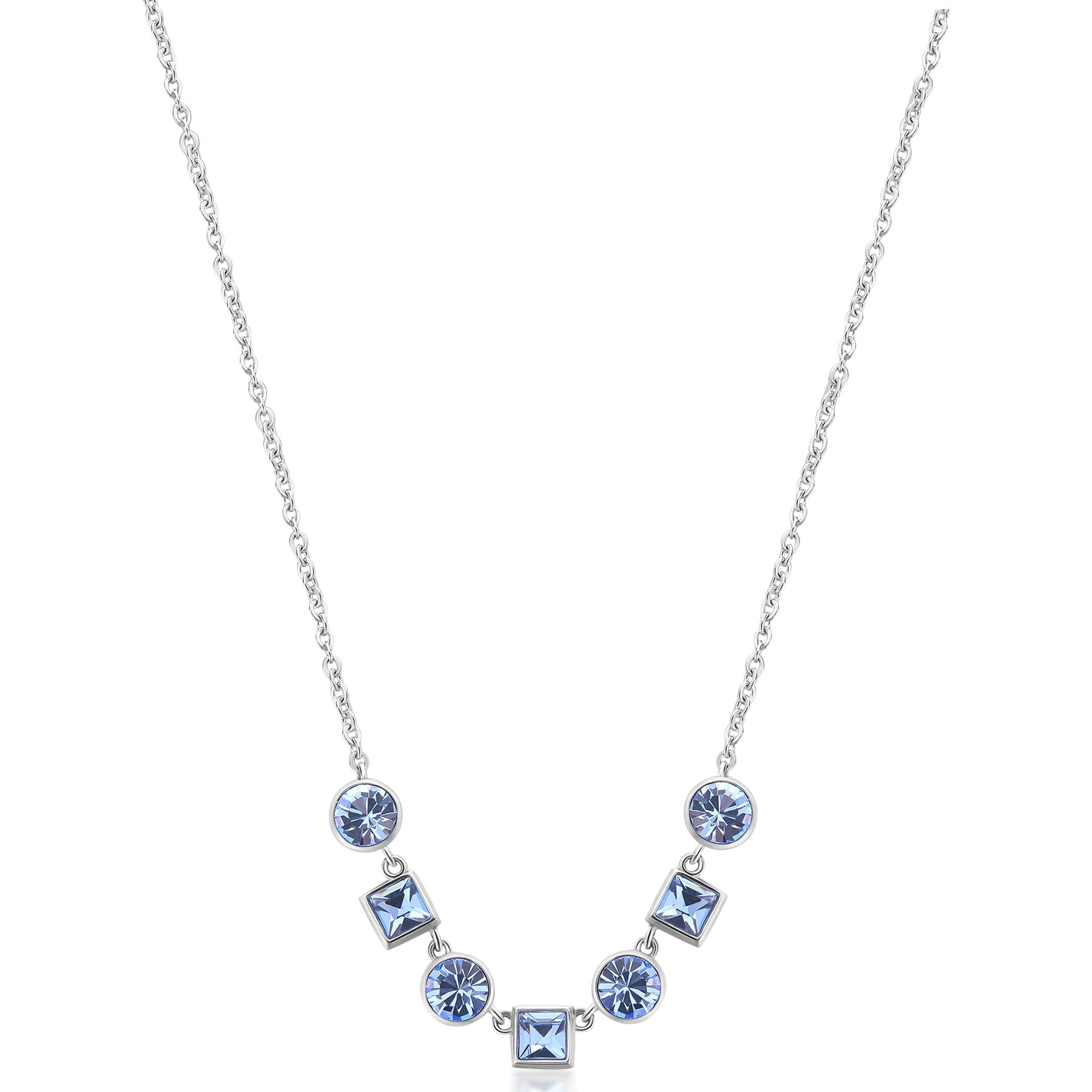 Brosway Collana Donna, Collana in Acciaio e Cristalli | Collezione Symphonia - BYM163