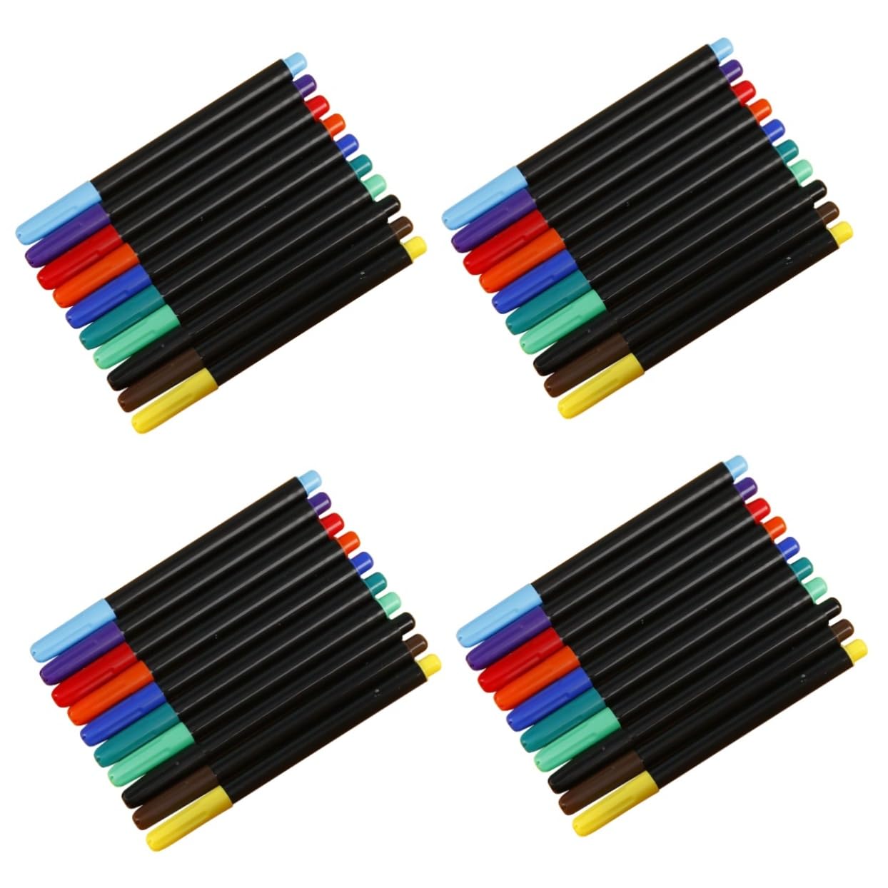 40pezzi Penna Galleggiante Per Da Pennarelli Colorati Per Ragazzo Ragazza Per Scuola e Attività Creative Facili Da Usare e Lavabili Perfetti Per Pittura Acquatica e Disegni Su