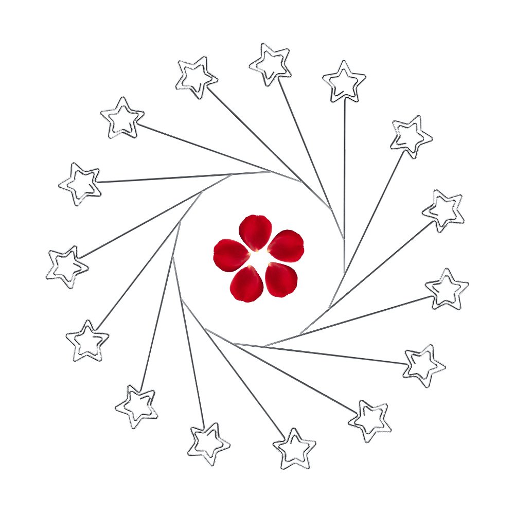 50 Pezzi Fermasoldi In Metallo Argento - Portafoto, Appunti, Decorazione Per Torta - Foto 12