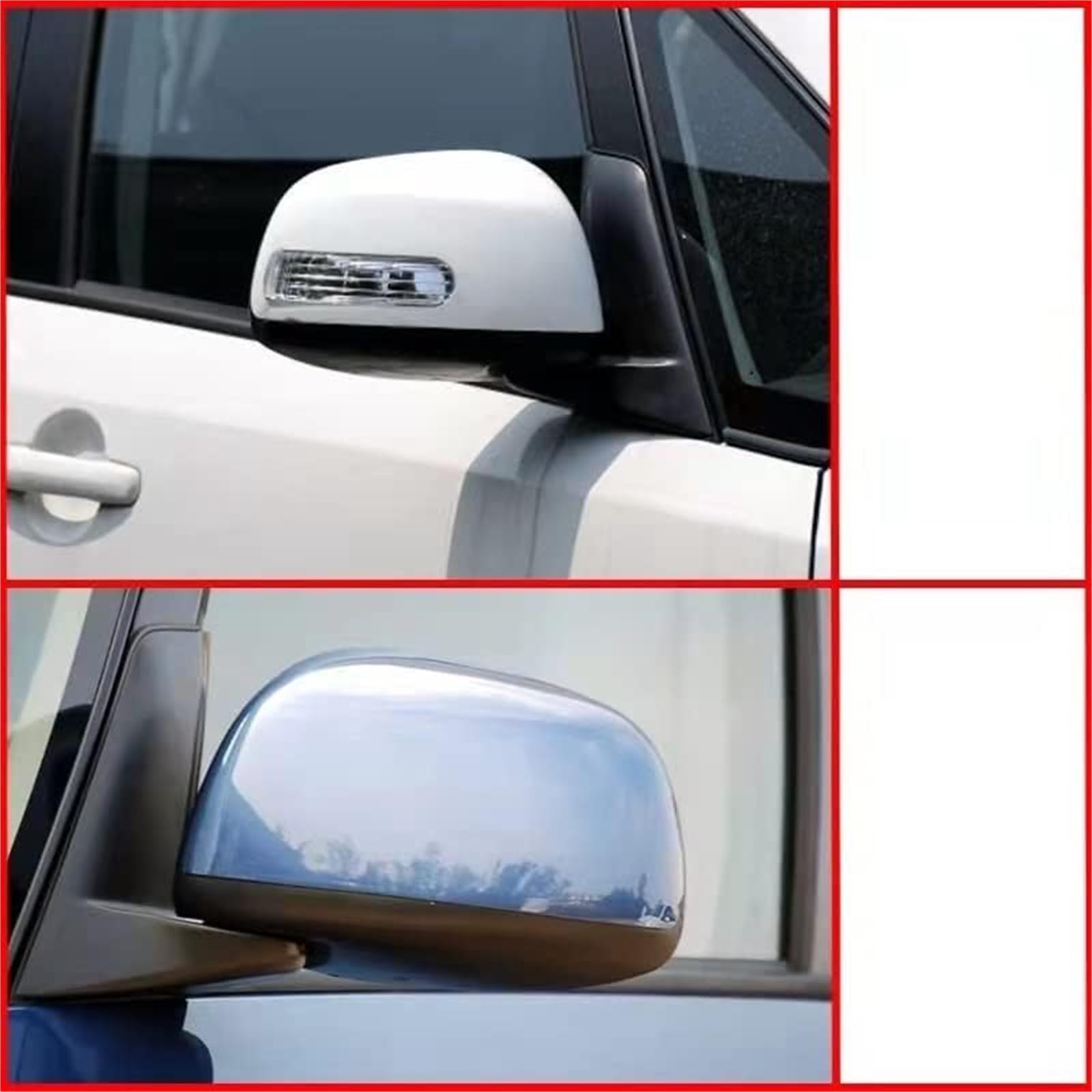 はとさん さん専用 Car Reversing Mirror Housing 🎾 Cover Left 【サテン】 Right Wing Rear