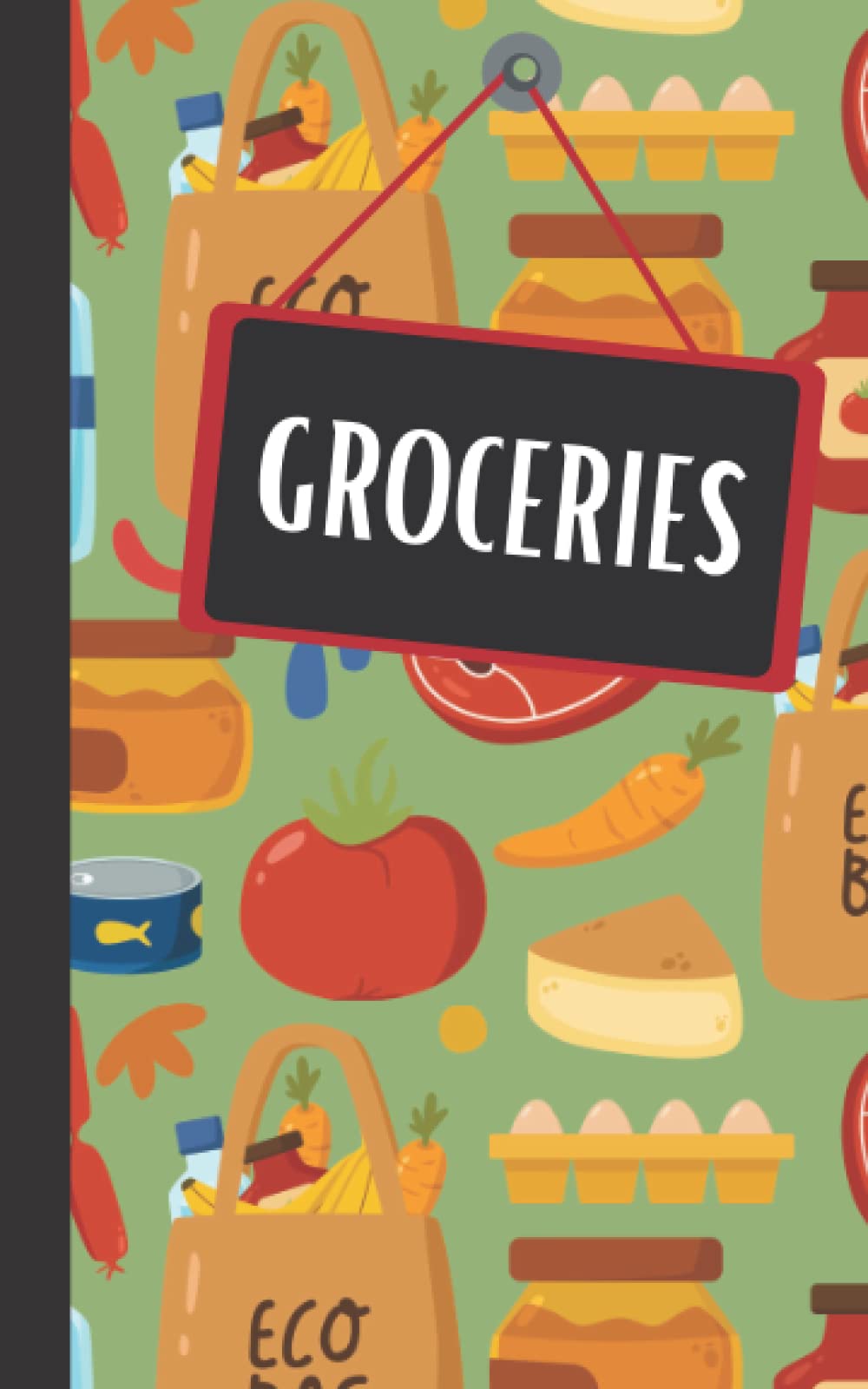 Weekly Groceries Checklist (Small): (Matte, 180 Pages, 60 Weeks of Groceries, Checklist Format, 5x8)