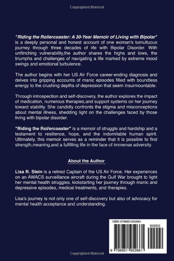 Miniatura 2 de Riding the Rollercoaster A 30-Year Memoir of Living with Bipolar One Woman's Journey of the Highs of Mania, the Crushing Depth of Depression and