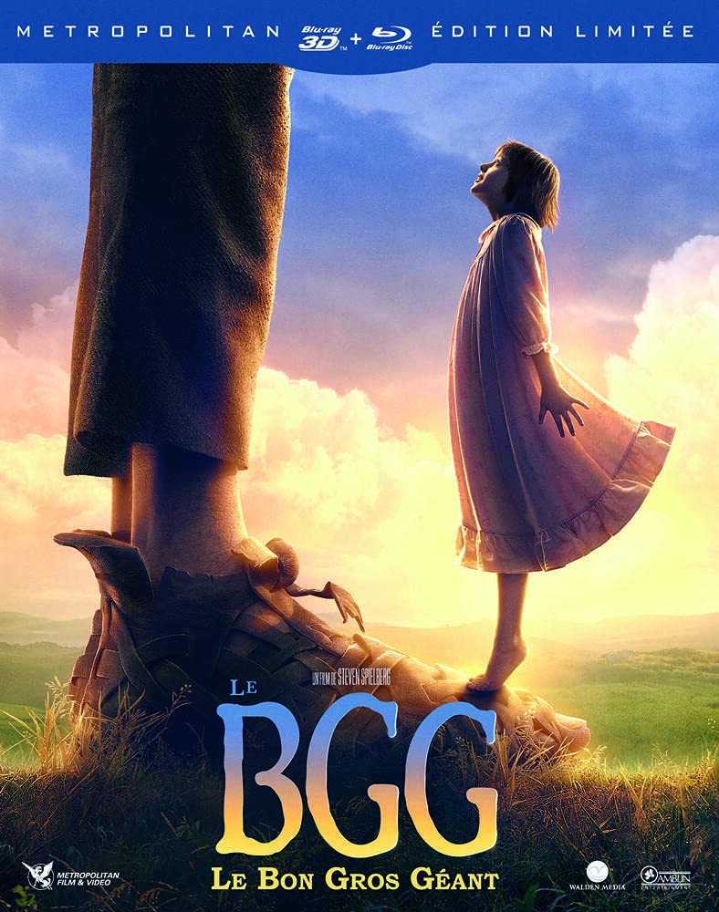Le BGG, Le Bon Gros Géant [Combo Blu-ray 3D + Blu-ray - Édition Limitée boîtier SteelBook]