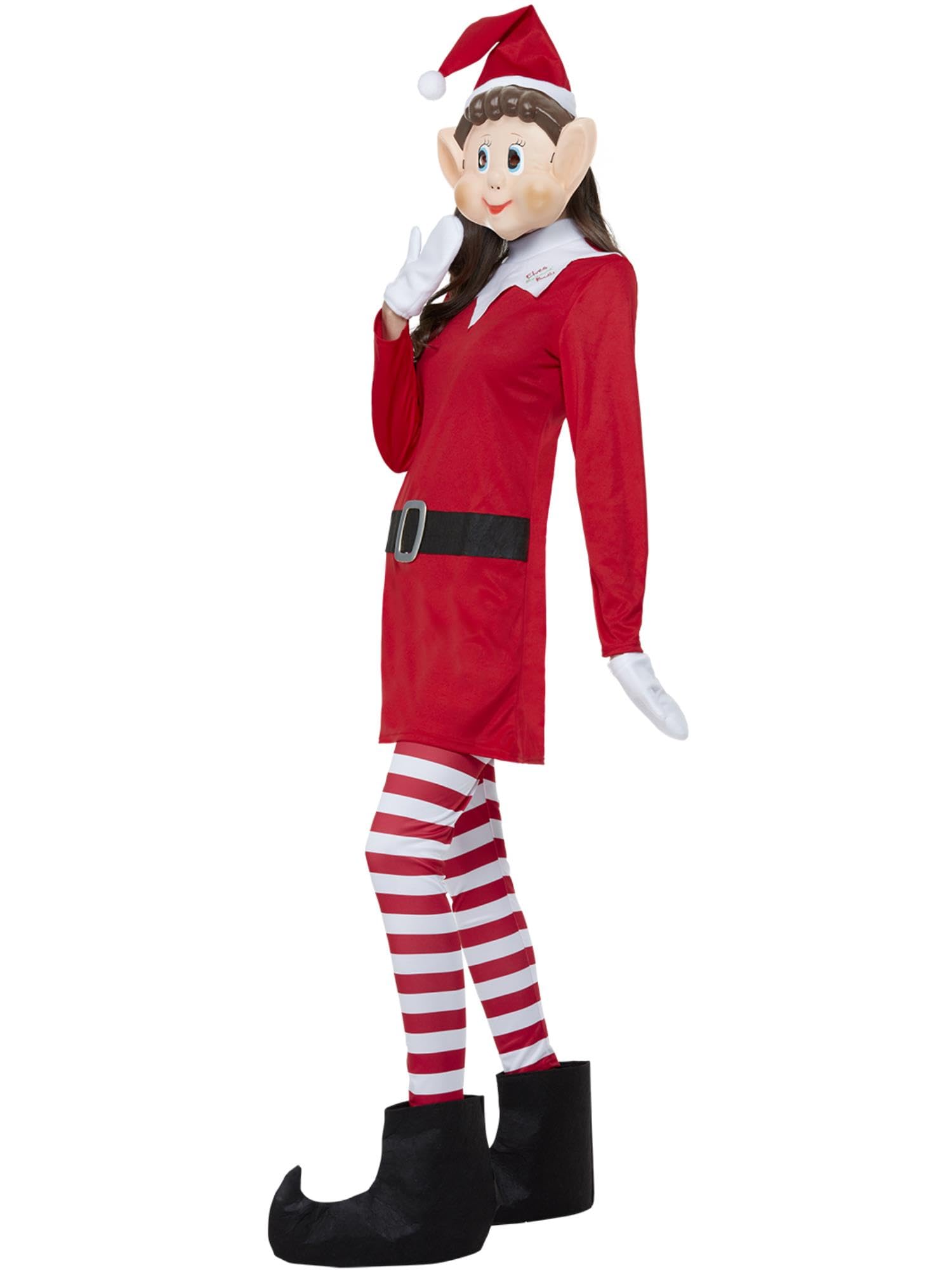 Costume De Lutin Espiègle Elf Behaving Badly – Tenue Peluche Bonhomme De Neige – Pour Noël
