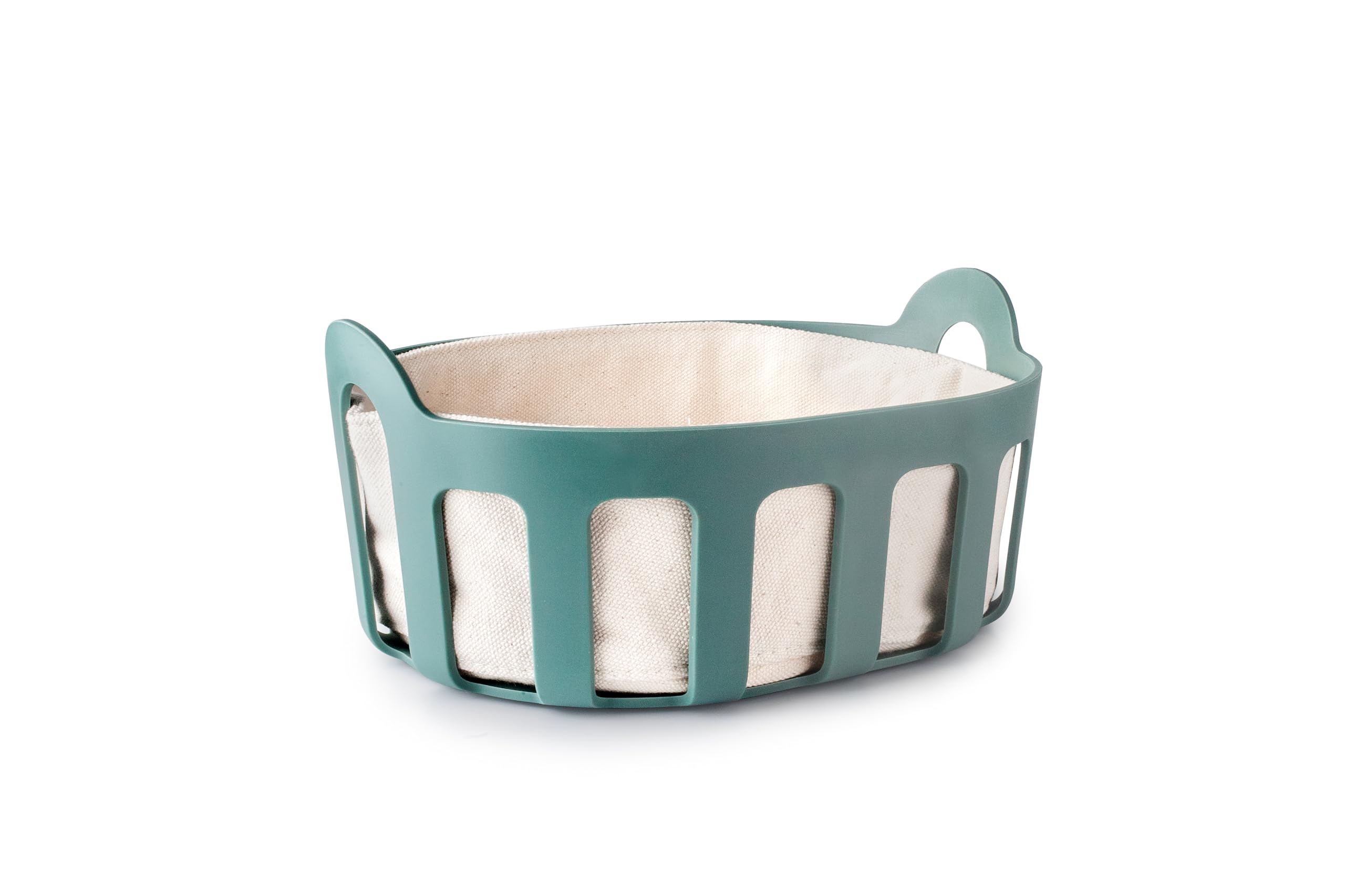 IBILI - Bread bin with fabric lining, 24 x 19 x 11 cm