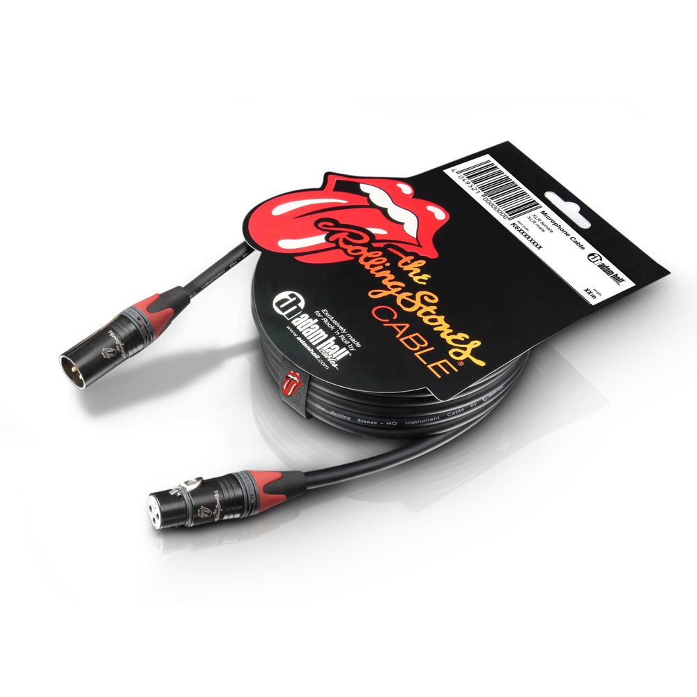adam hall K6MFP1000 Câble Audio 10 m XLR (3-pin) 6,35 mm Noir – Câbles Audio (XLR (3-pin), Femelle, 6,35 mm, mâle, 10 m, Noir)