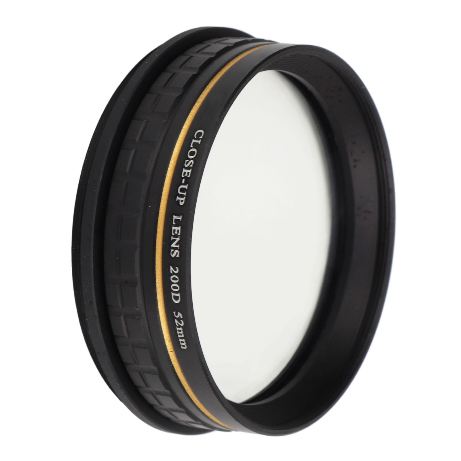 FILFEEL Obiektyw ze Szkła Optycznego o Ogniskowej 55 Mm i Makro do Fotografowania Kwiatów, Biżuterii i Kropelek (52mm)