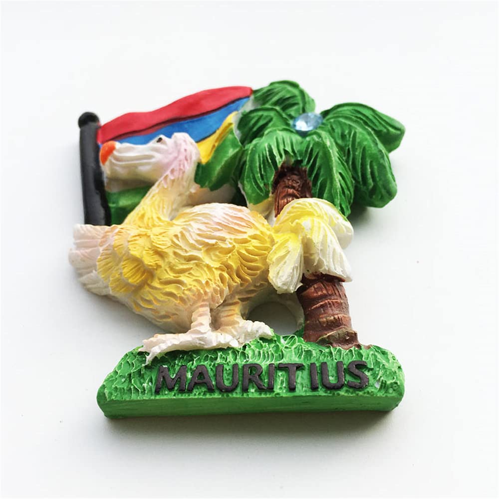 MUYU Magnet – Magnete Da Frigorifero 3D Mauritius Dodo, Souvenir Da Viaggio, 7x5 Cm