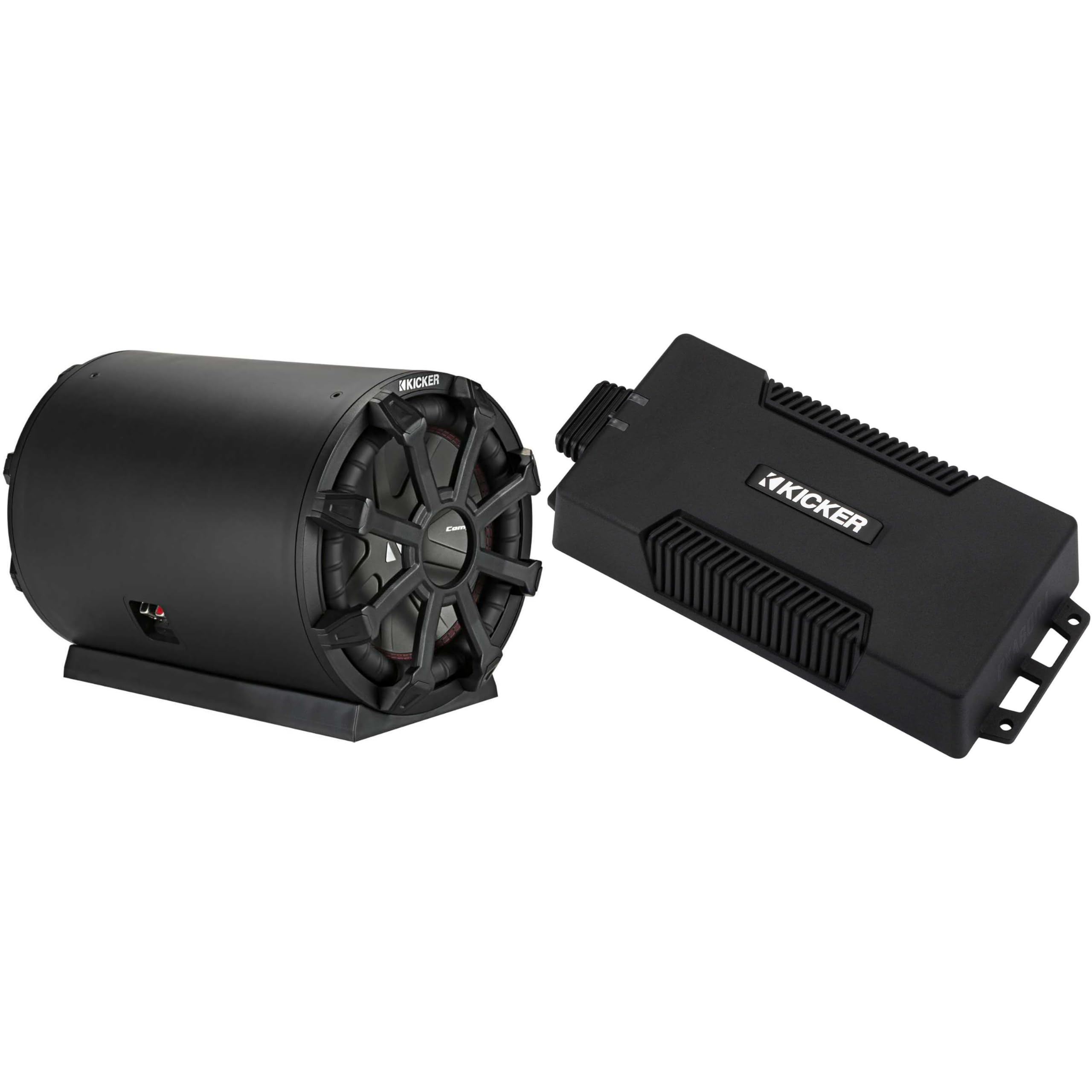 Kicker 48PXA6001 Weatherproof Powersport Mono Amp & 8