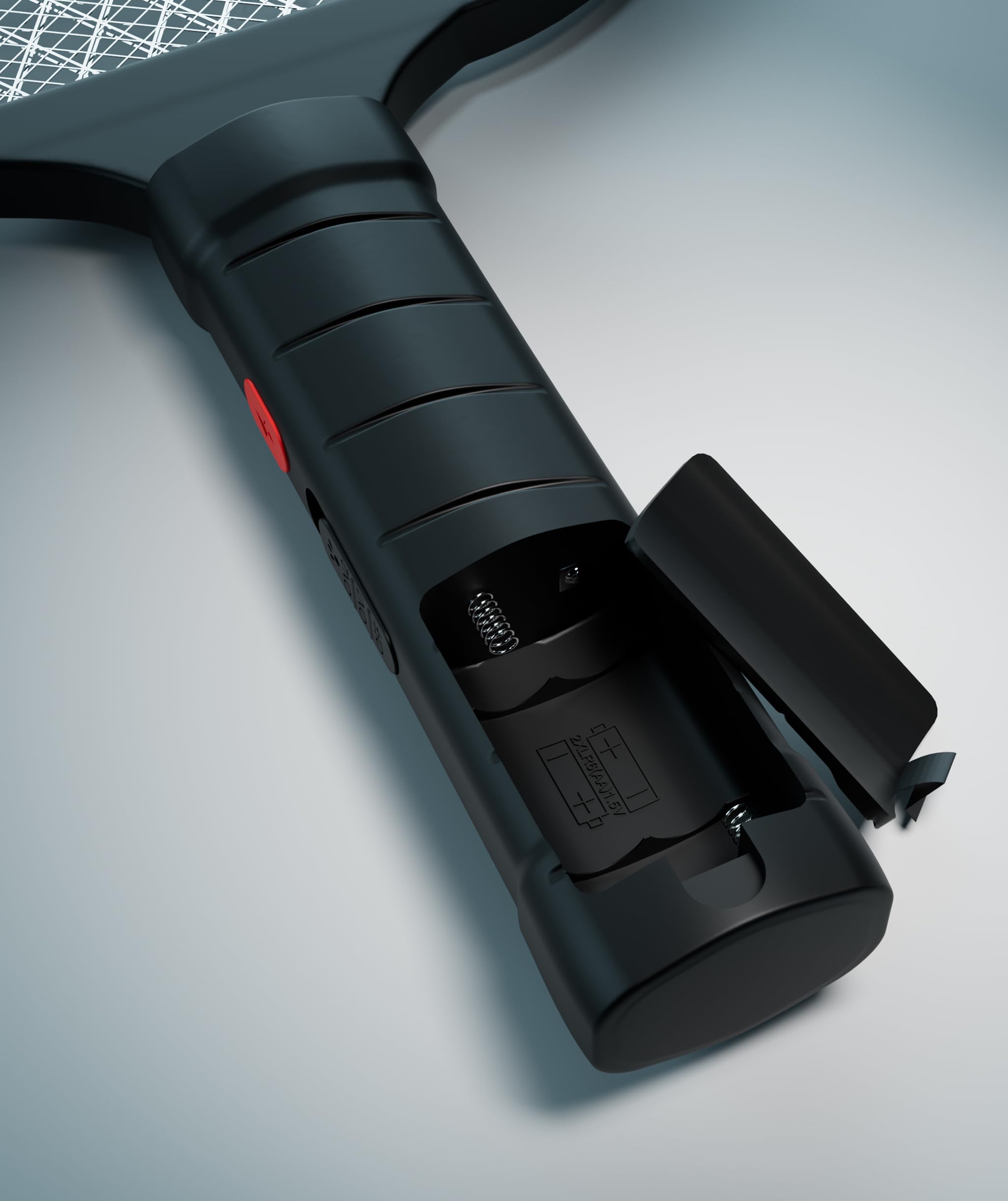 Racchetta elettrica per mosche, per interni ed esterni, racchetta per insetti volanti, zapper per insetti volanti, racchetta per interni ed esterni, racchetta portatile per insetti (alimentata a