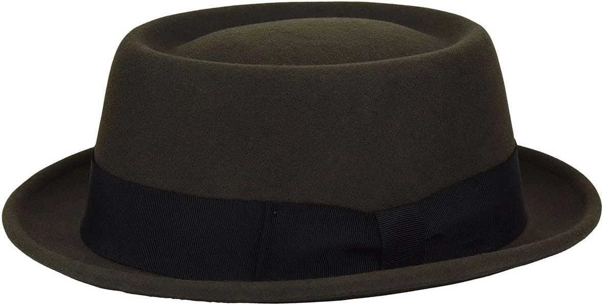 Bailey of Hollywood Men's Darron Telescopic Crown Pork Pie Hat