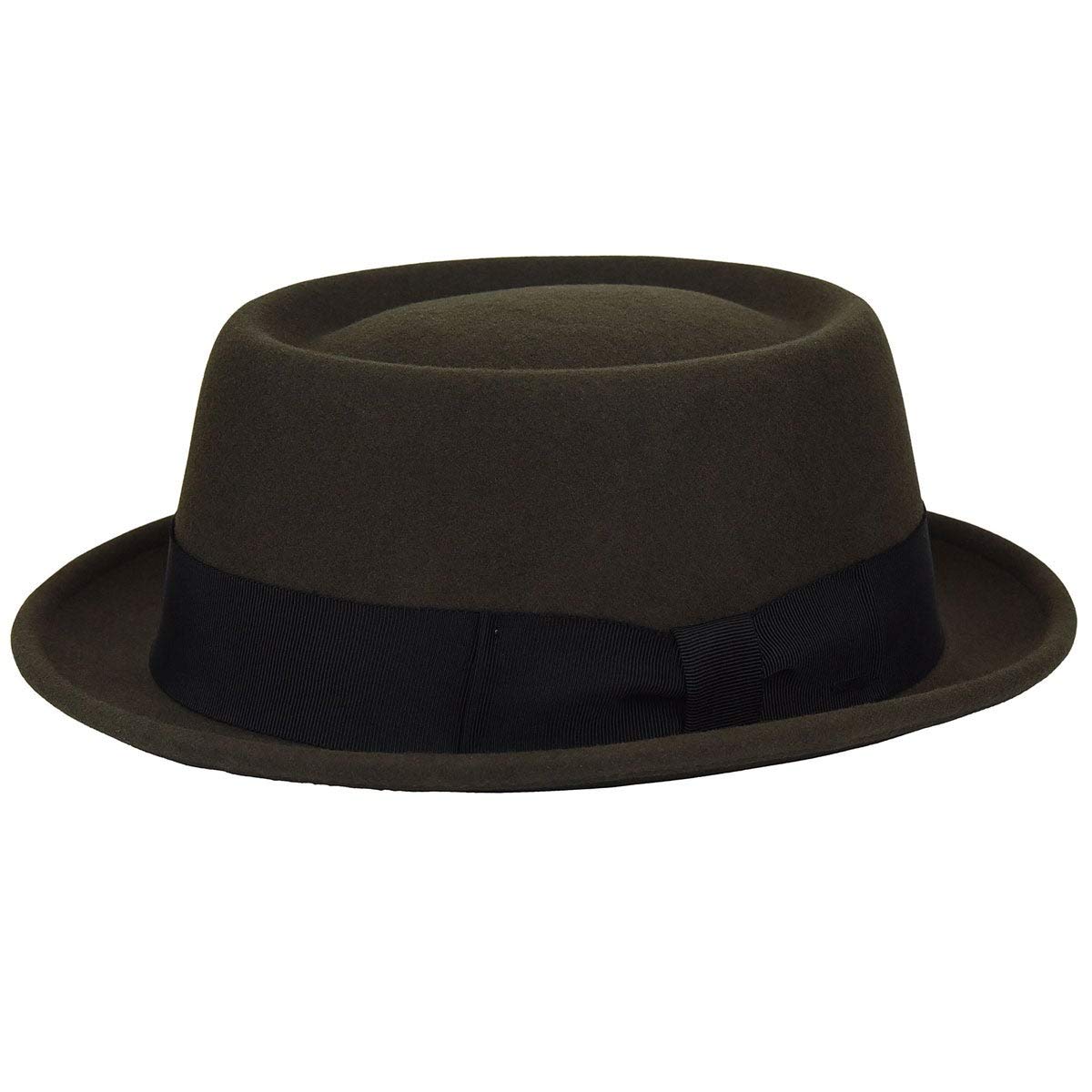 Bailey of Hollywood Men's Darron Telescopic Crown Pork Pie Hat