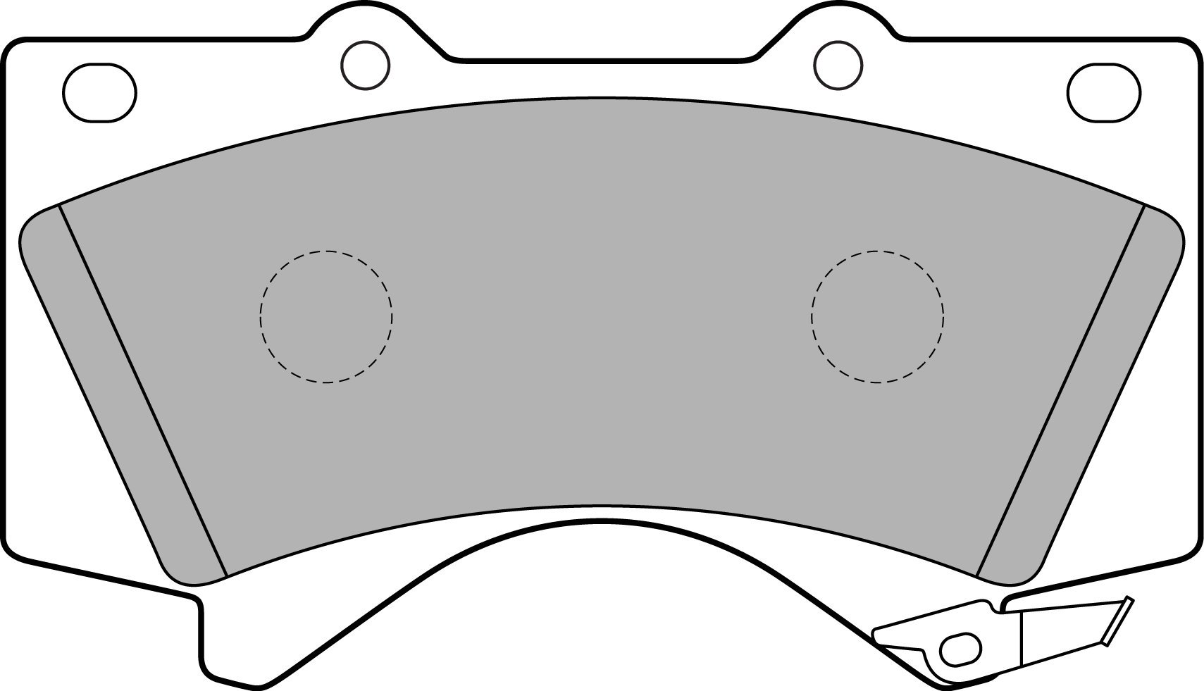 Delphi LP2134 Pastiglia Freno-image