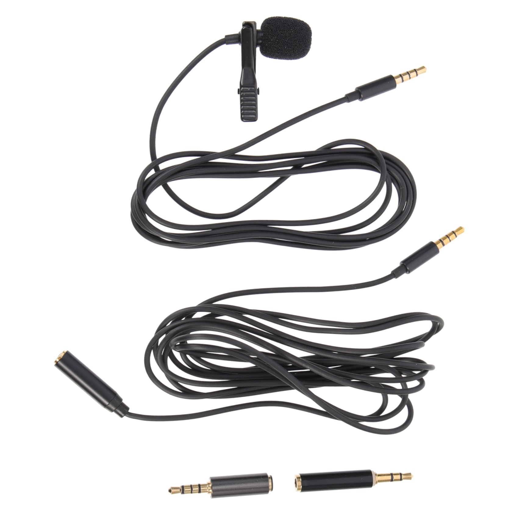 LALADEFIEE Professional Microphone Set Lightweight Portable for Podcast Interview
