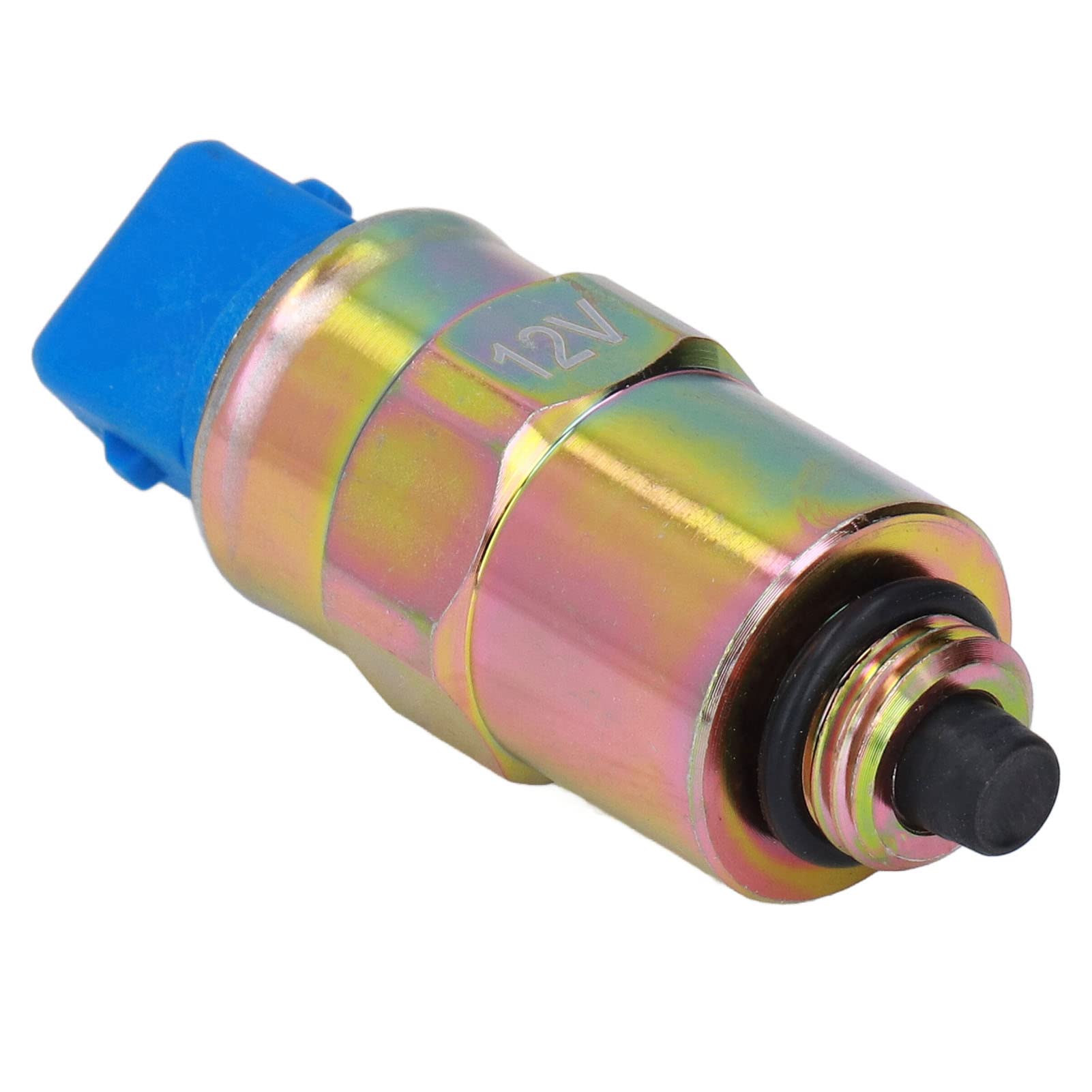 Électrovanne D'extinction de Carburant Électrovanne D'arrêt de Carburant 716‑30255 Électrovanne D'arrêt de Carburant pour Chargeuse-pelleteuse JCB 3CX 4CX