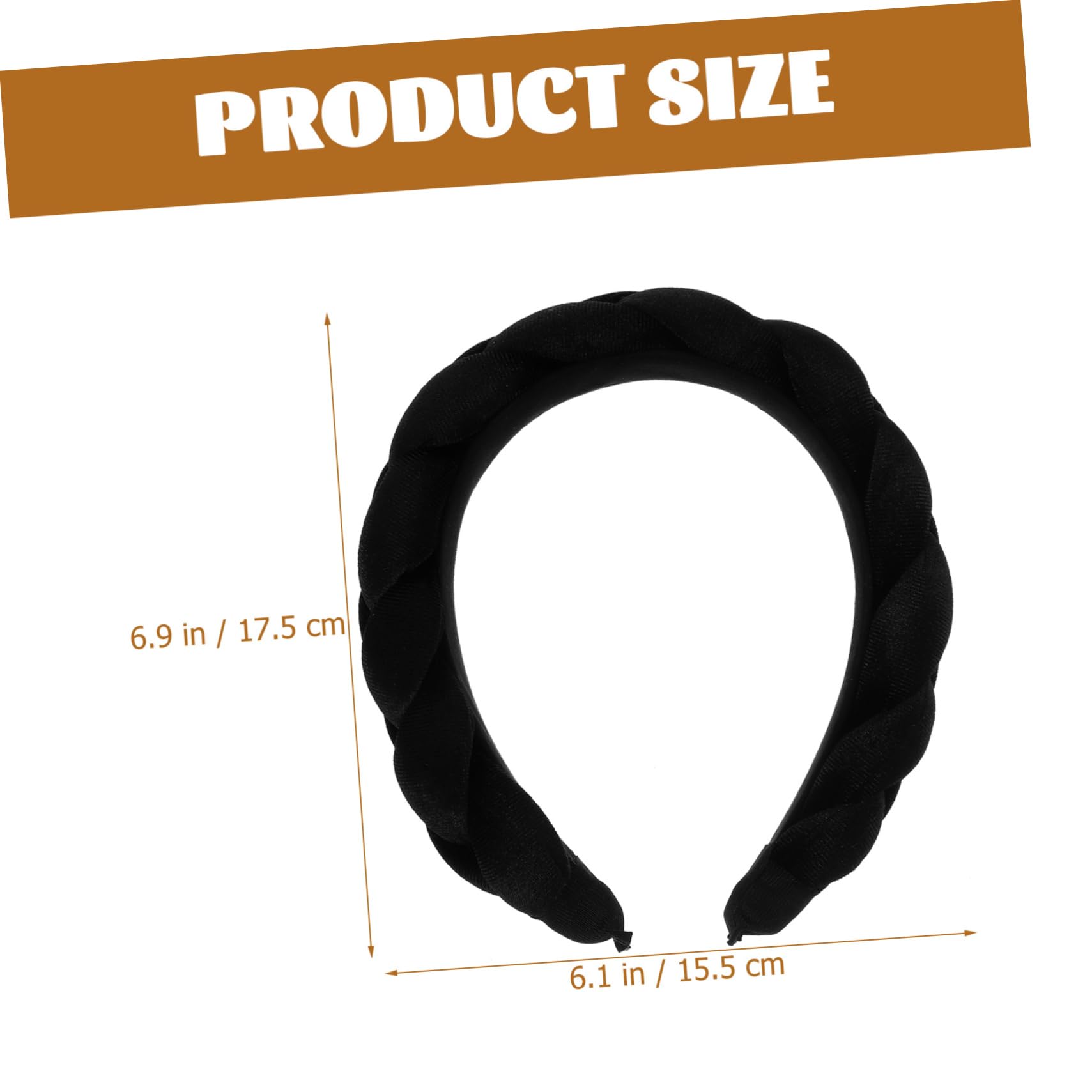 Healeved 4pezzi Fascia Imbottita Per Boho Cerchietto Per e Ragazze Accessorio Versatile Per Cerimonie e