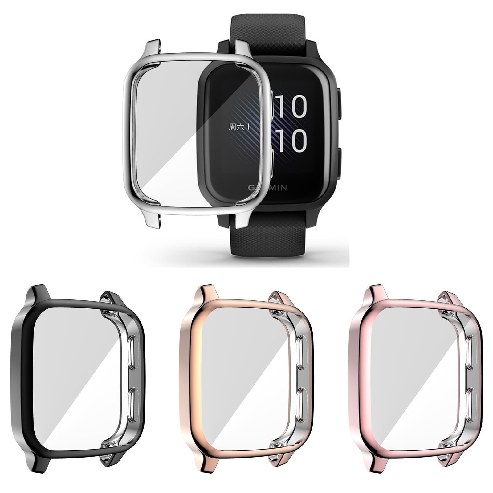 Jual Tpu Case Silicon Garmin Venu Sq / Sq Music - Venu Sq2 / Sq2 Music - View #5