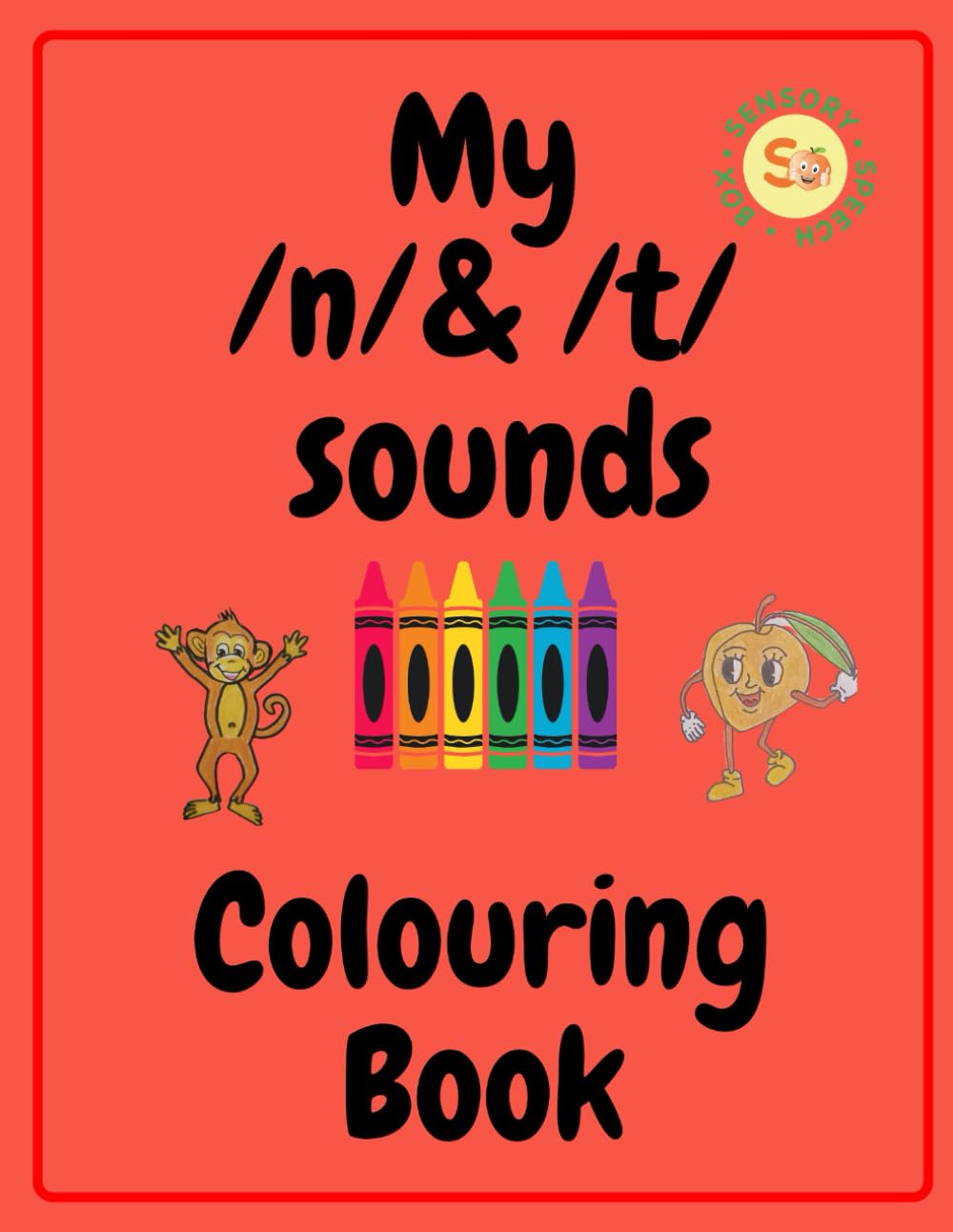 My /n/ & /t/ sounds Colouring Book