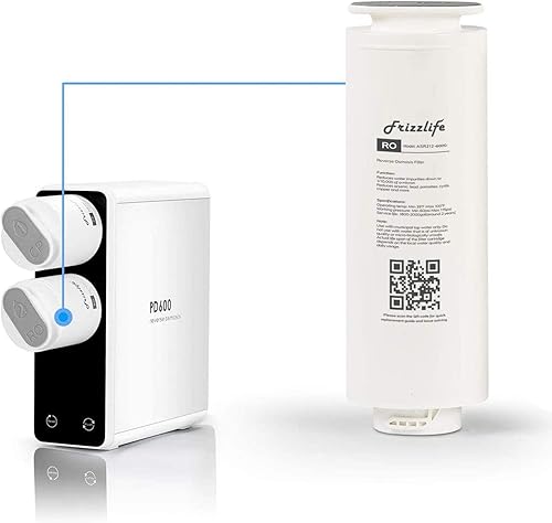 Miniatura 3 de Frizzlife ASR212-600G RO Cartucho de filtro de repuesto para PD600-TAM3 (2ª etapa)