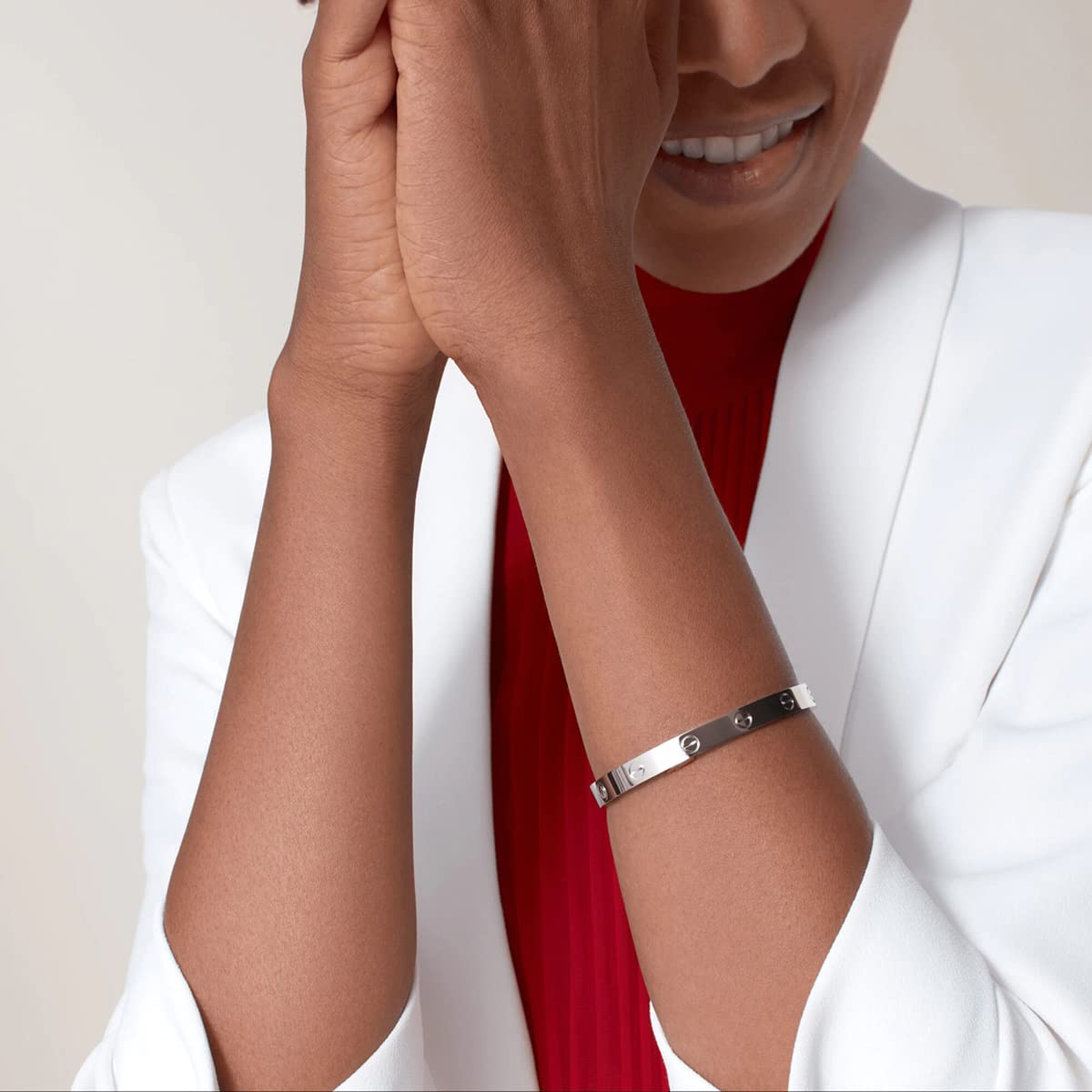 Chic Love Bracelet Plated Gold