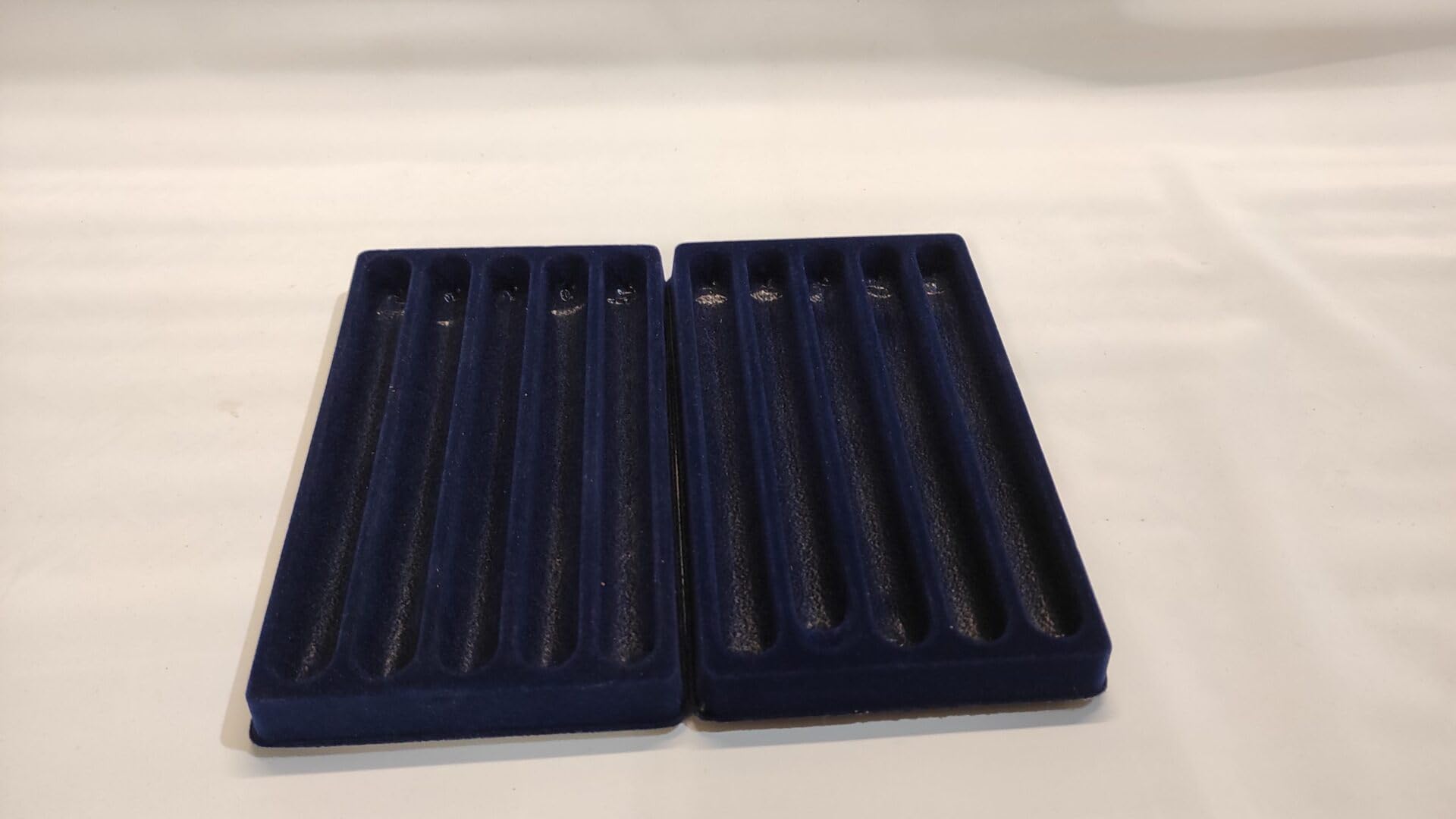 Cofanetto per penne da collezione con 2 vassoi floccati, 10 scomparti, artigianale made in Italy – Coins&More Master Phil