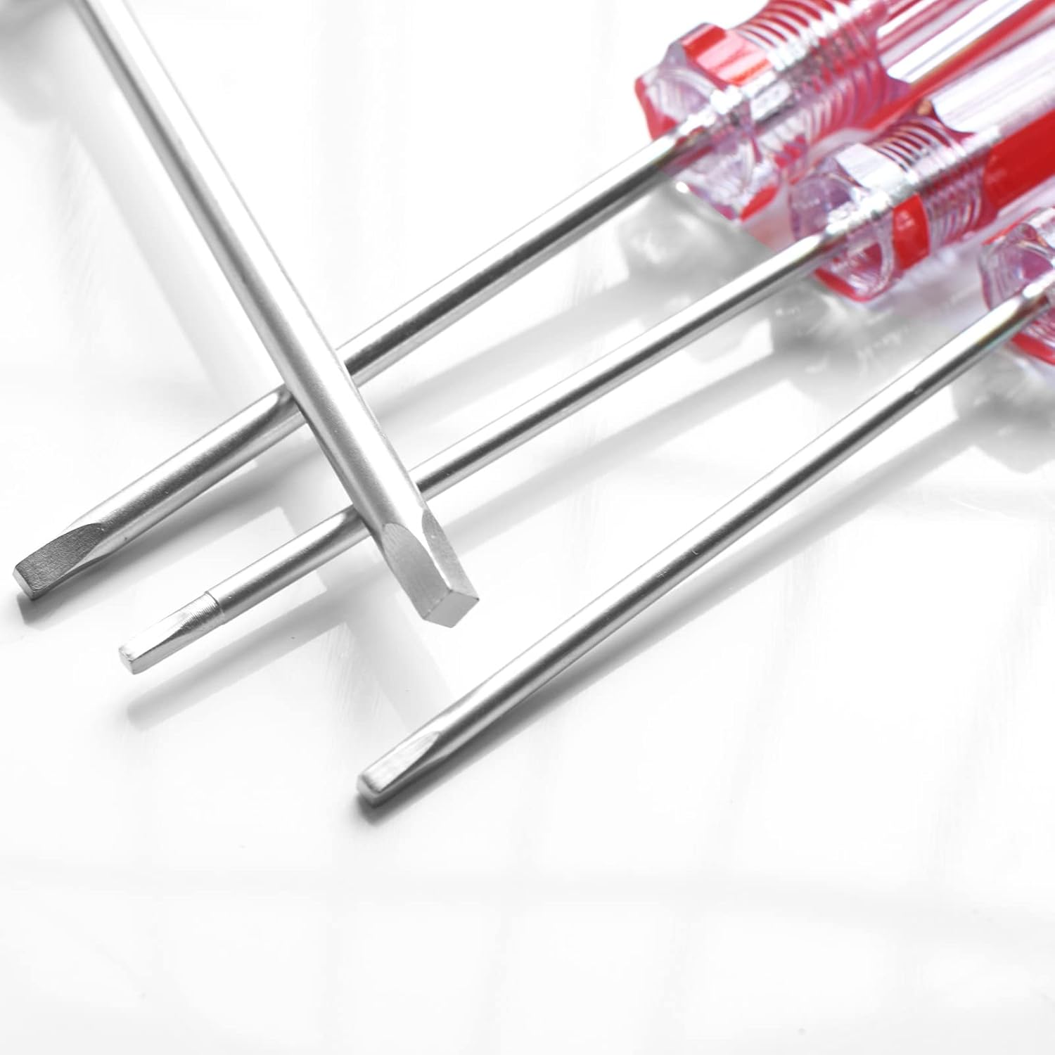 Square Head Screwdriver Set 4 Sizes, SKZIRI 4PCS Square Screwdriver Tool Kits Magnetic Tips SQ0 SQ1 SQ2 SQ3