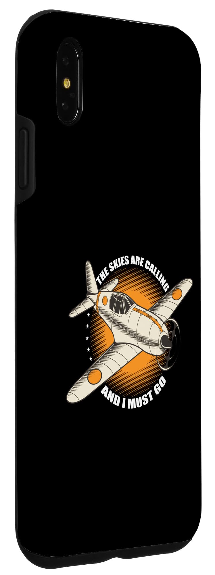 The Skies Are Calling And I Must Go Aviation Pilot Case for iPhone XS Max - Image 3
