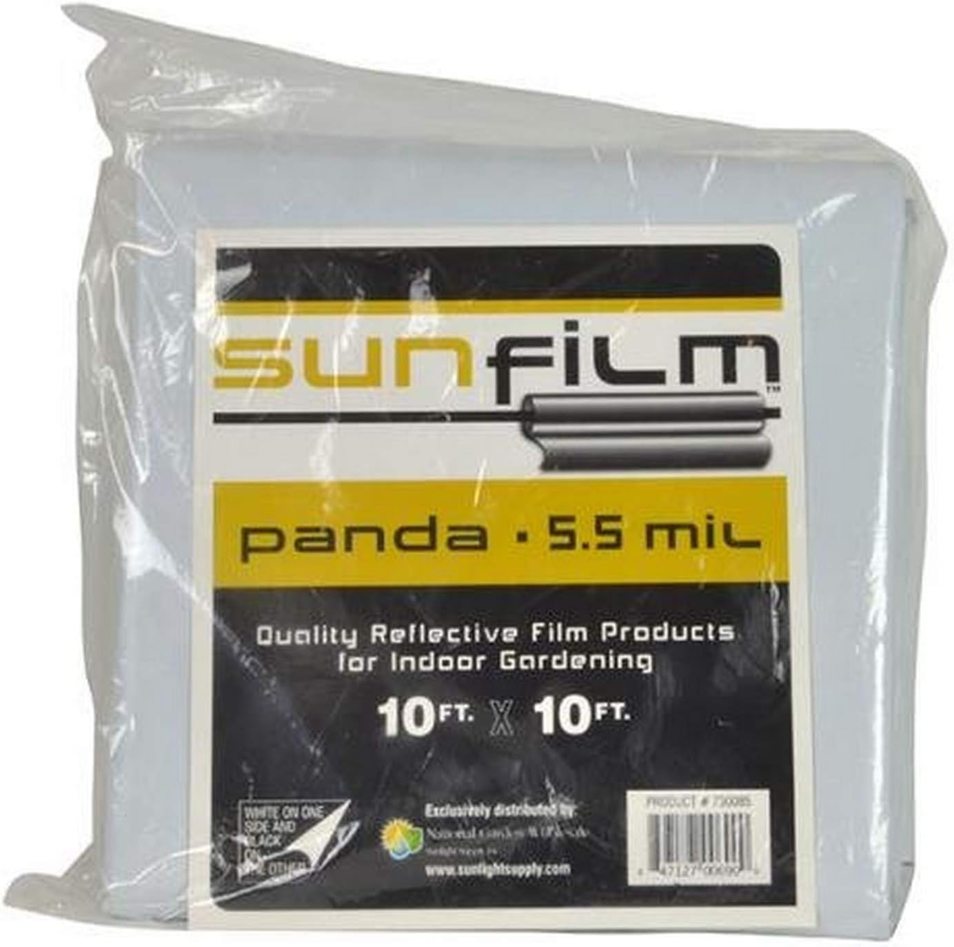 Black & White Panda Film 10' x 10' Folded & Bagged