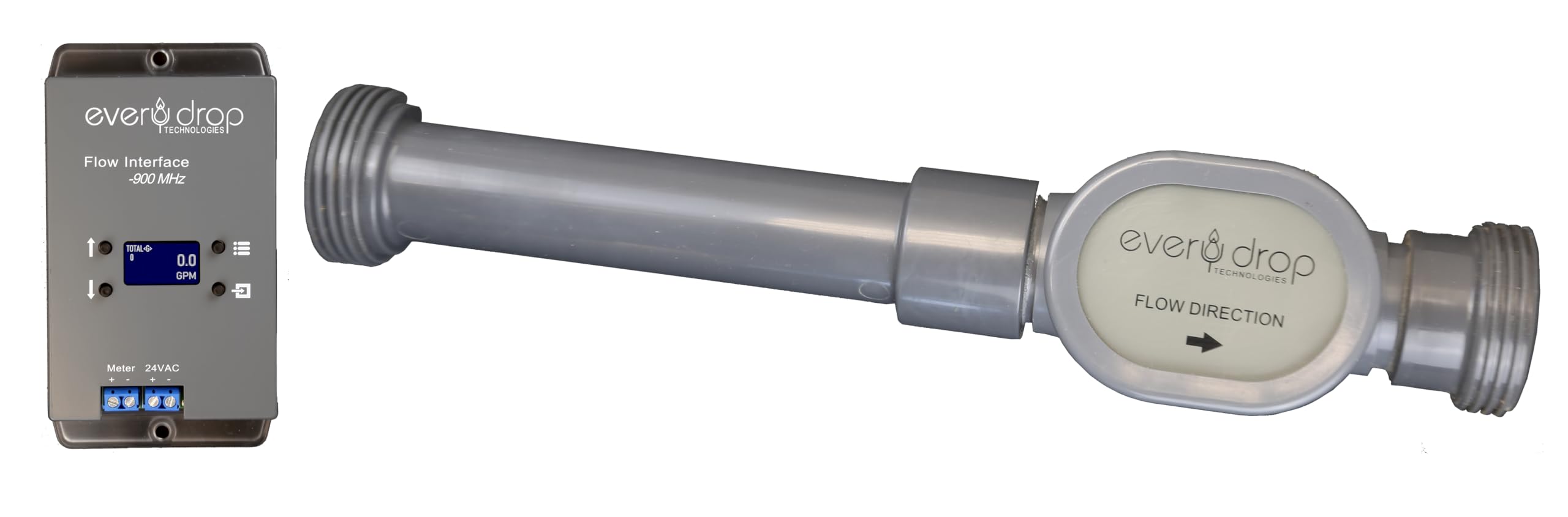 Wireless Irrigation Flow Meter Model WM-1000