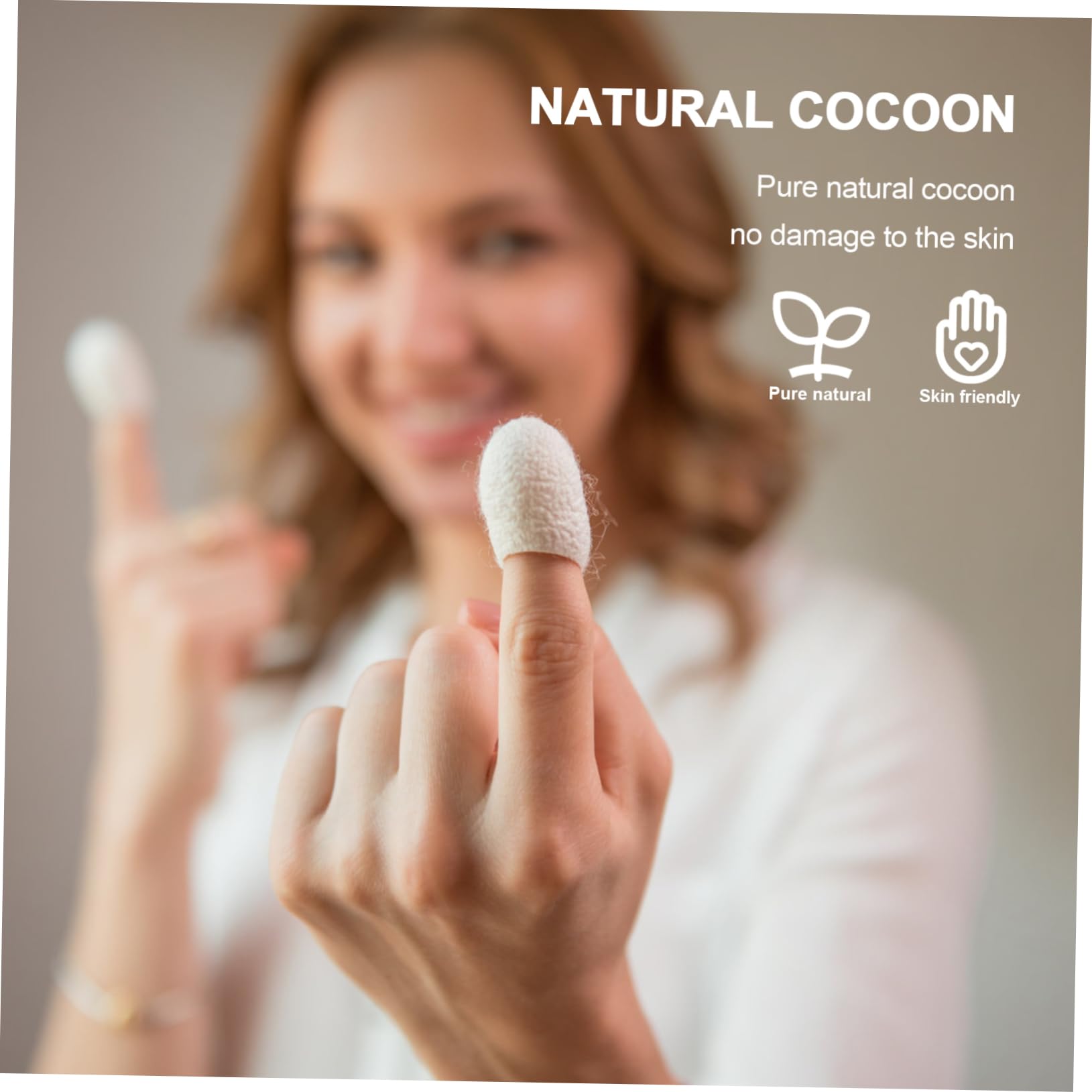 300piezas Bolas De Natural para Limpiar La Cara Exfoliantes Orgánicos para Cuidado Piel De y Blanqueamiento Facial