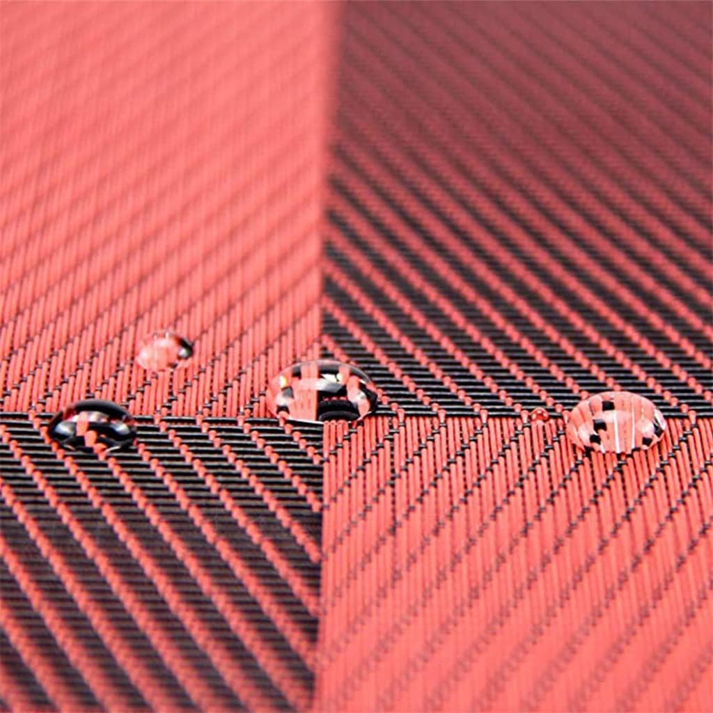 8-Piece Set PVC Washable Placemat Table Mat Placemat Set Kitchen Accessories Coaster Wine Mat Table Decoration