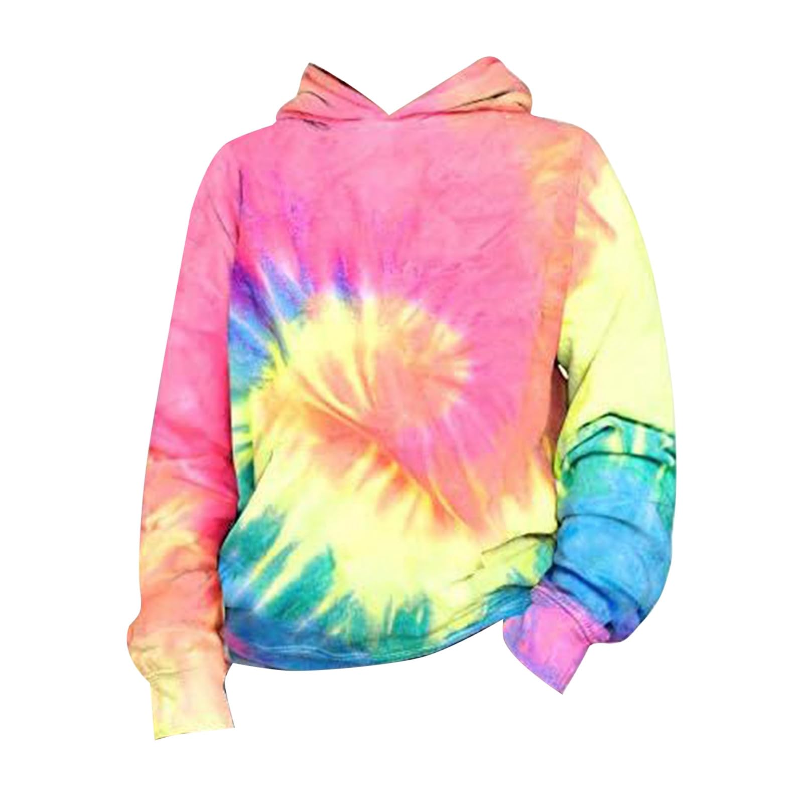 Sweat à capuche enfant tie dye 3D imprimé pull tendance