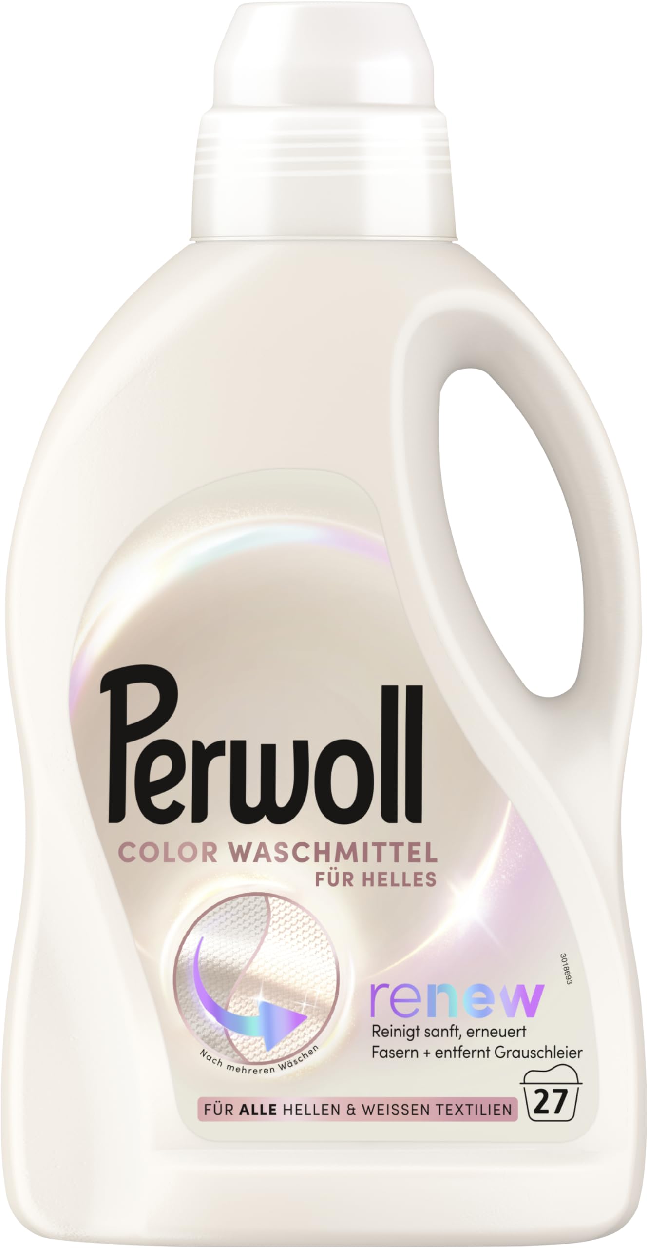 Perwoll Płyn do prania 3 x 27 ładunków (81 WL) - 1 czarny, 1 kolorowy, 1 biały - Łagodny detergent delikatnie oczyszcza i odnawia kolory/biel i włókna - Technologia potrójnego odnawiania
