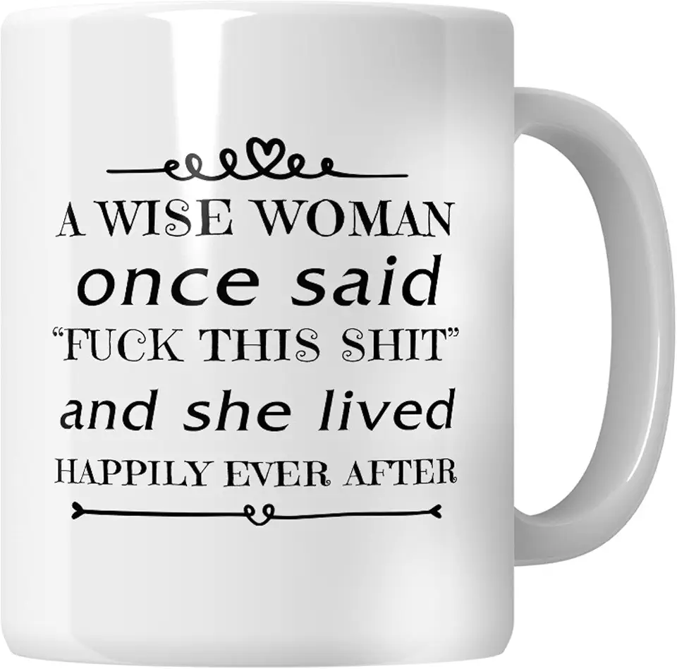 Rolig pensionsmugg för kvinnor