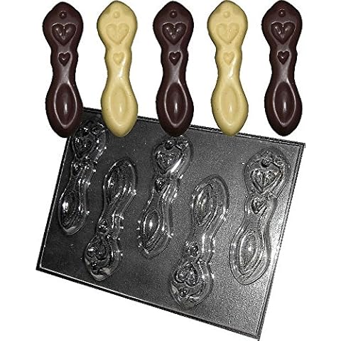 Dennycraftmoulds Welsh Love Spoons Chocolate Mould Cover