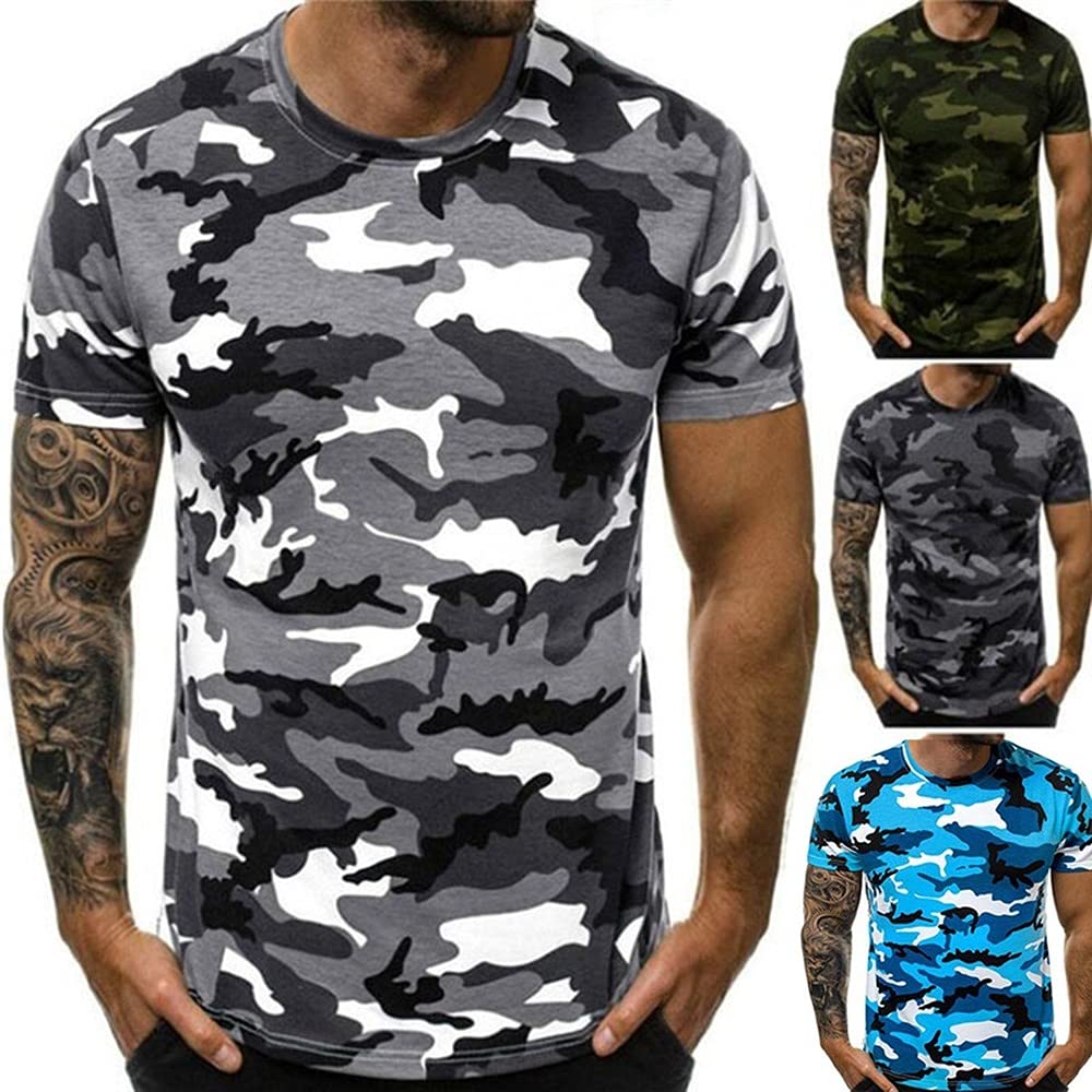 T-Shirt À Manches Courtes Et Col En V Pour Homme Coupe Ajustée Pour R