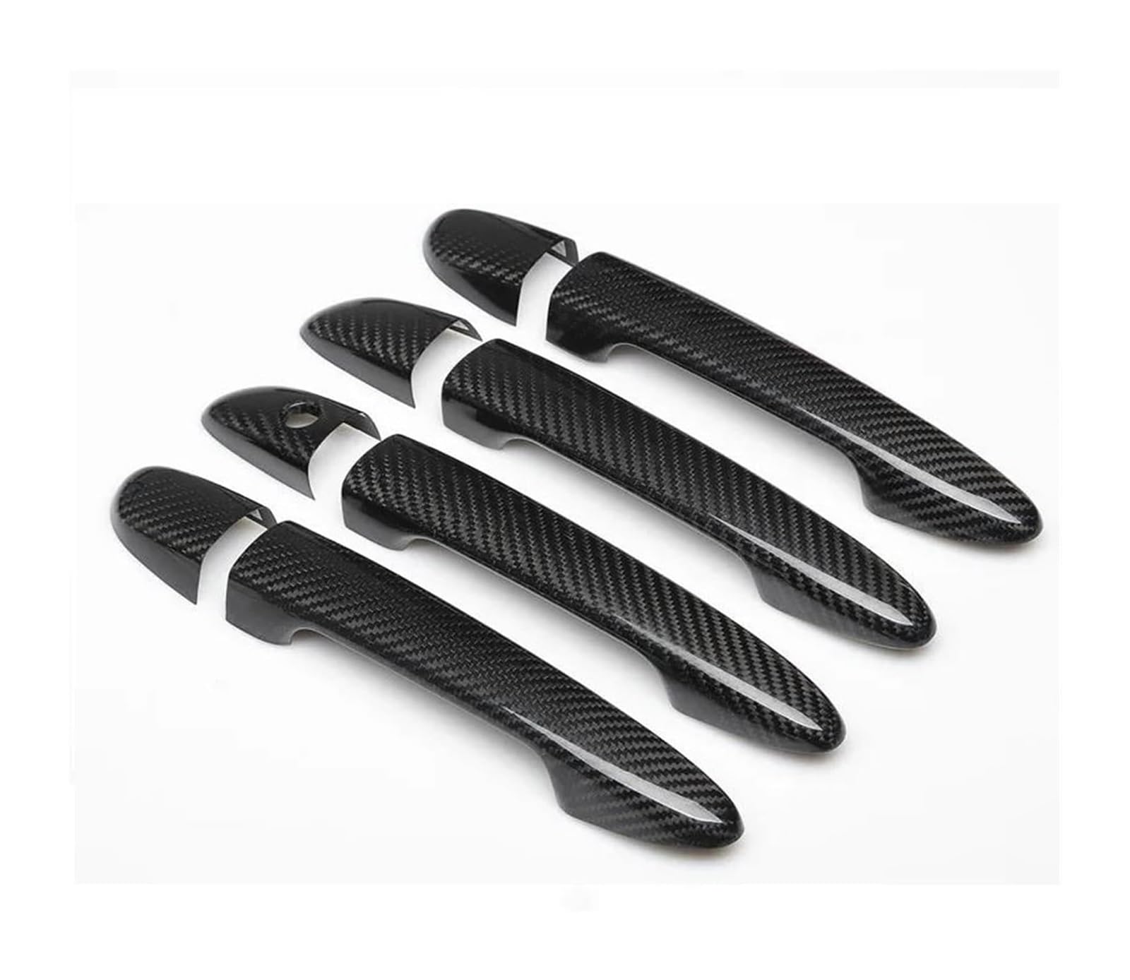 Hckclmbmzw Style3 For Mazda 2 3 6 2007-2019 Chrome Outer Door Handle Cover Trim Car Exterior Accessories Protective Stickers Door Handle Cover(Style3)