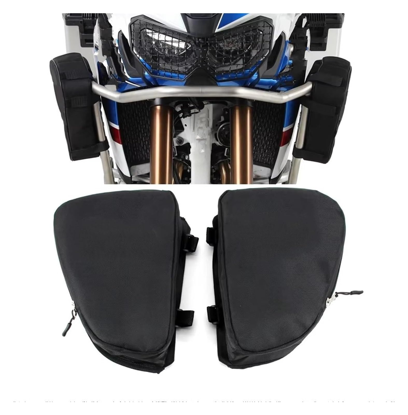 Moto Paraurti Borsa per CRF1000L per Africa per Twin per CRF per 1000L per Adventure per Sport Moto Telaio Protezione Barre Paramotore Impermeabile Sella Borsa
