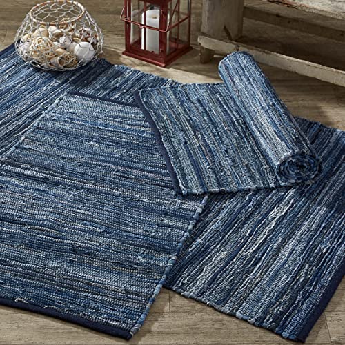 Tapete Park Designs Indigo Indoor Chindi 2X3 miniatura 2