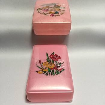 Amazon.co.jp: 昭和レトロ/小物入れ/2種/ヴィンテージ/当時物 : 文房具