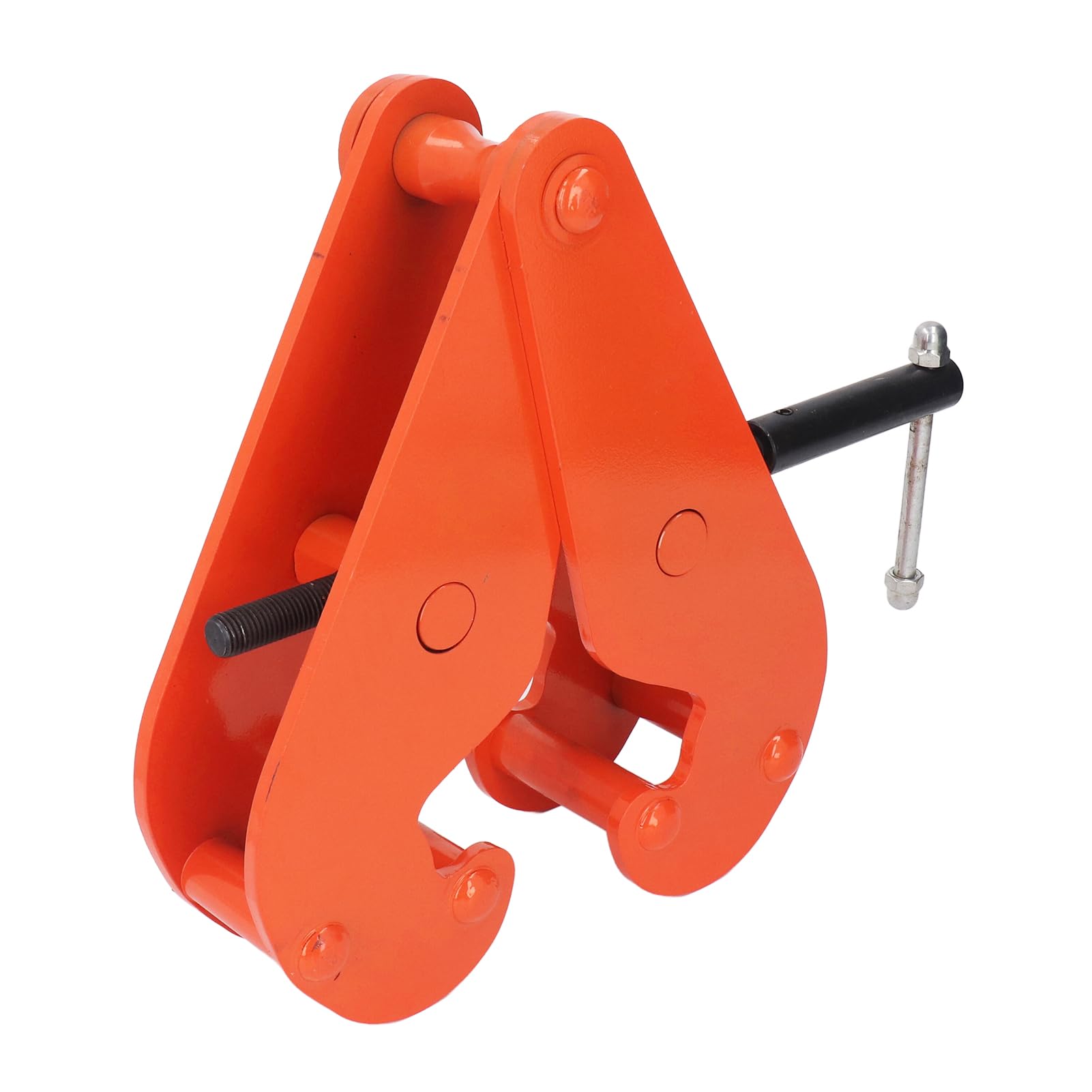 Hyuduo Vertikale Trägerklemme, Träger-Hebeklemme aus Legiertem Stahl, 3T, Kapazität 80 Bis 320 Mm, Öffnungsbereich Zum Heben von Rigging und Zum Heben von Stahlträgern in Werkstätten und Garagen